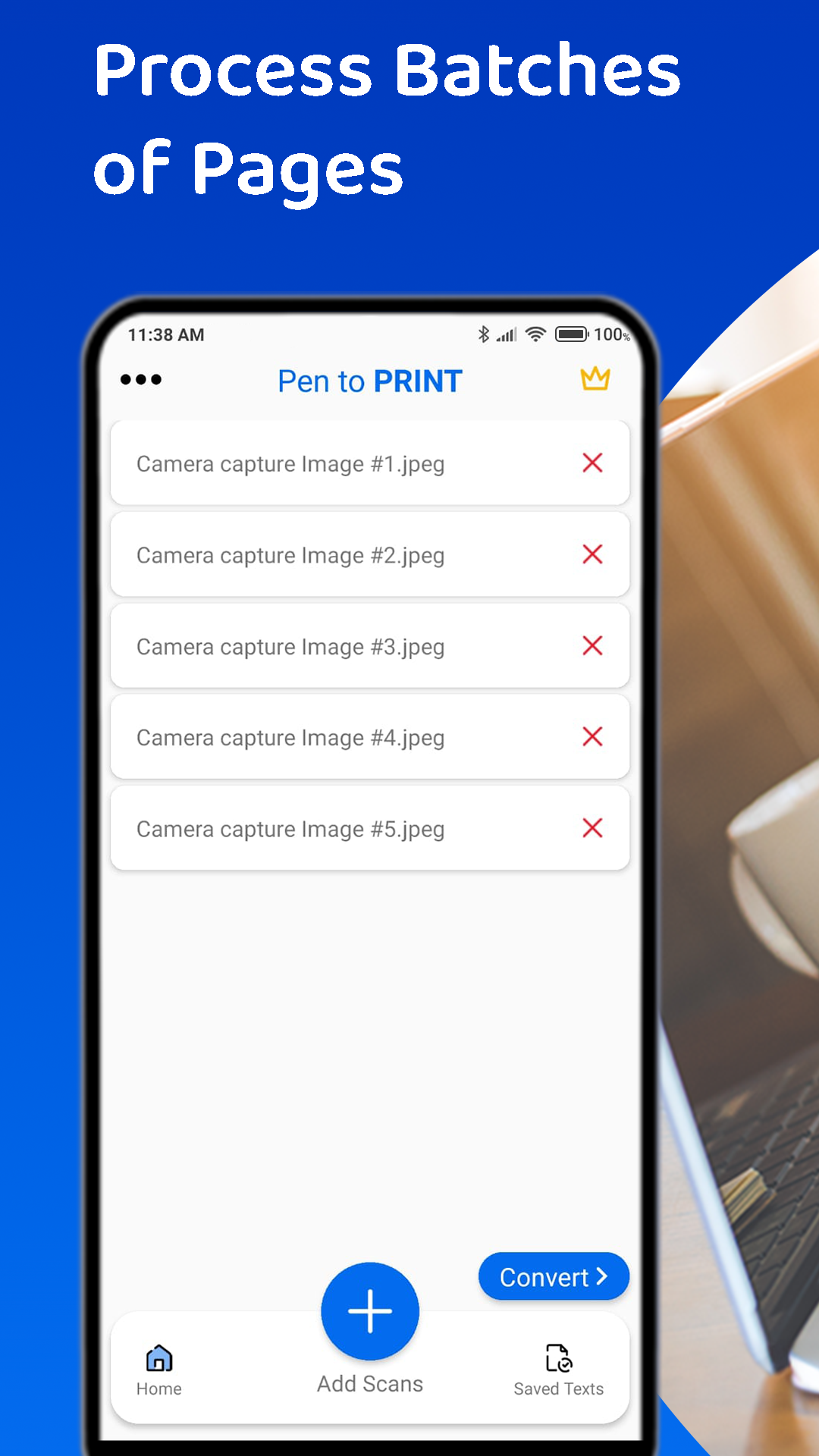 اسکرین شات 4 برنامه PenToPRINT Handwriting to Text