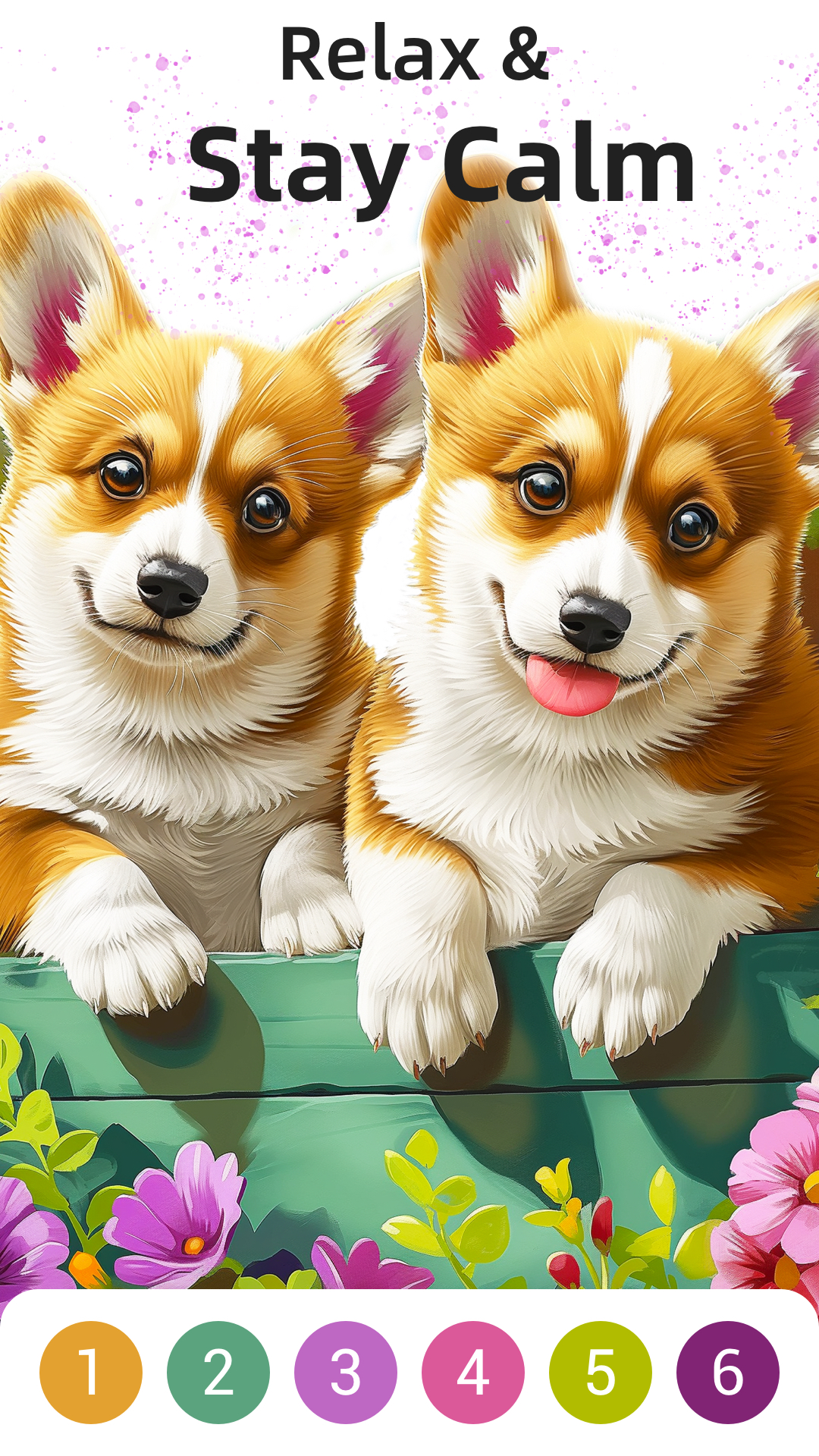 اسکرین شات 7 برنامه Super Color® - Paint by Number