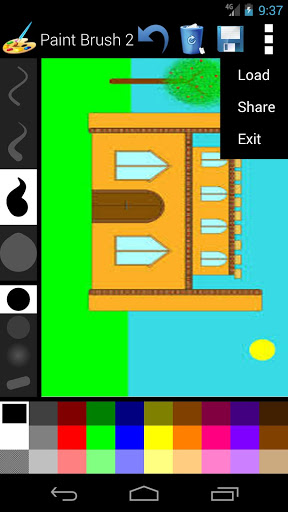 اسکرین شات 1 برنامه Paint Brush 2