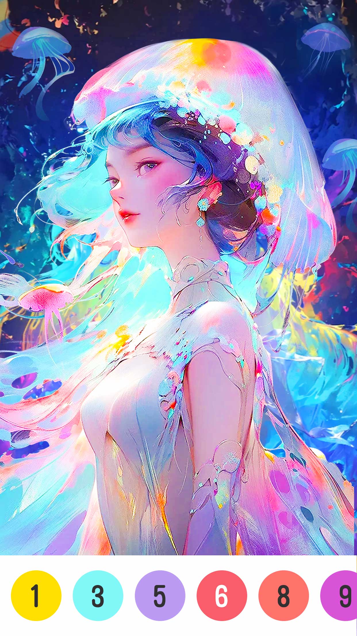 اسکرین شات 2 بازی Coloring by number