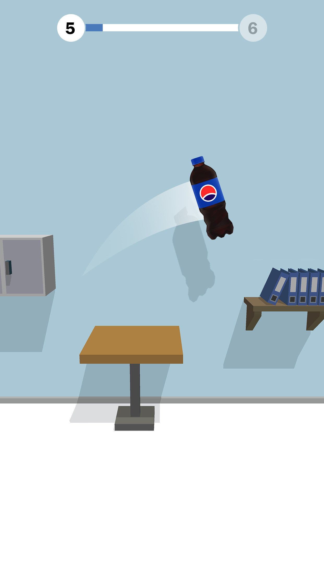 اسکرین شات 1 بازی Bottle Flip 3D — Tap & Jump