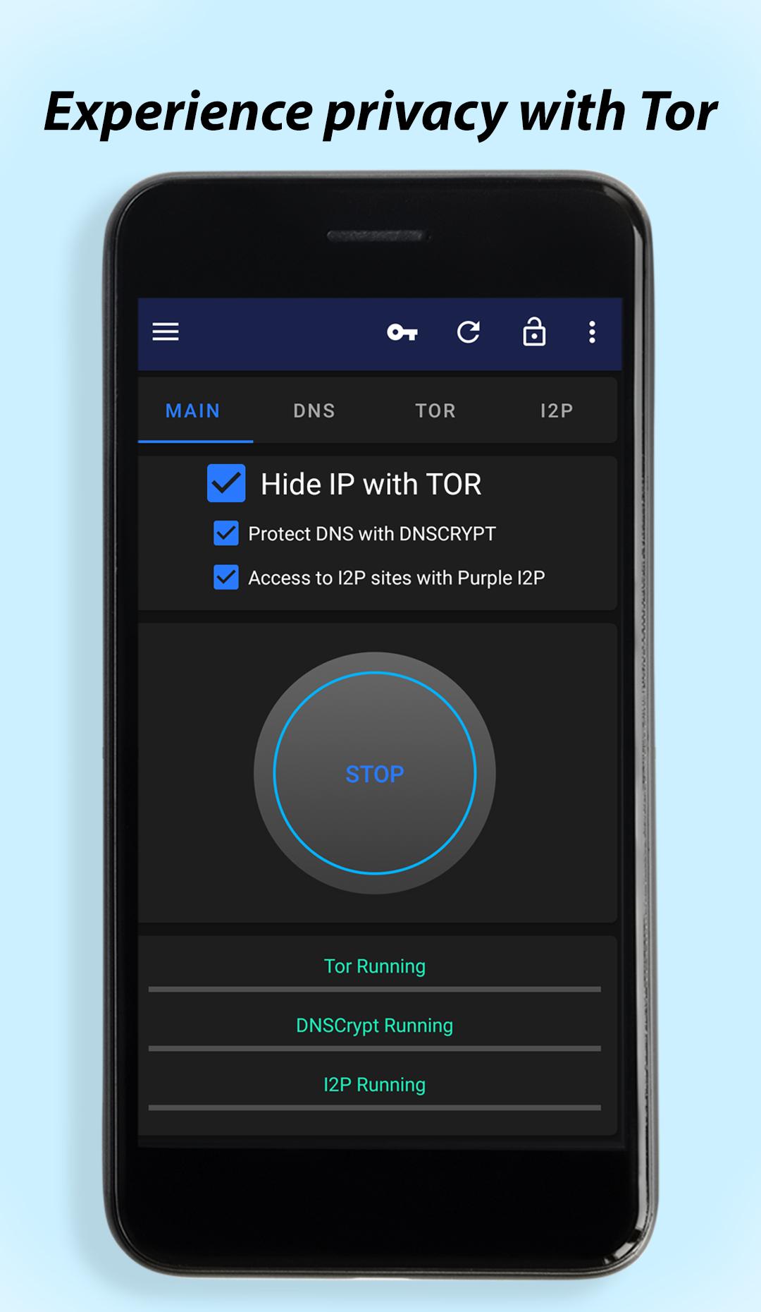 اسکرین شات 1 برنامه InviZible Pro: Tor & Firewall