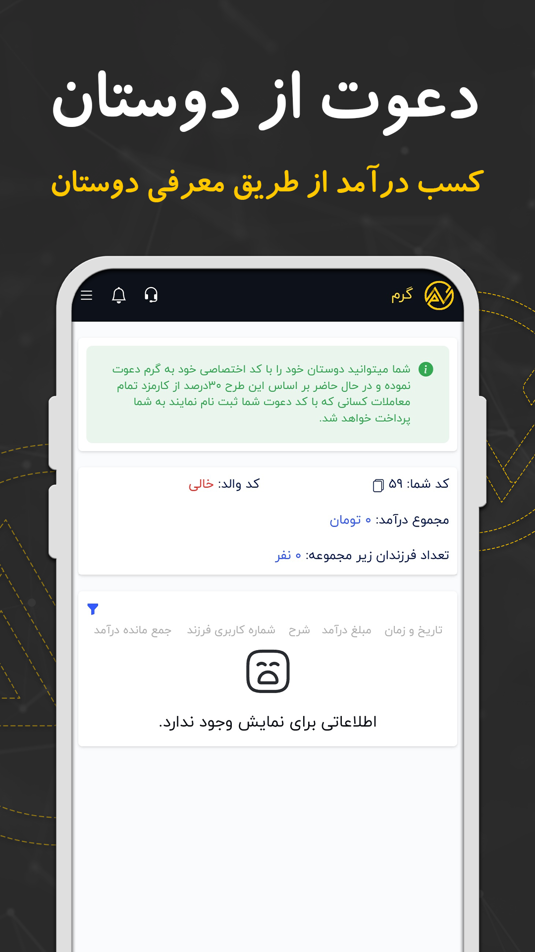 اسکرین شات 5 برنامه گرم - پلتفرم خرید و فروش طلا
