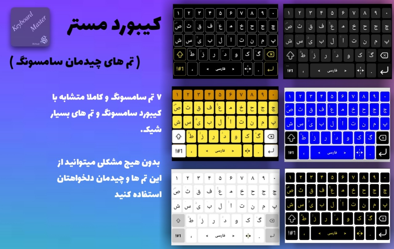 اسکرین شات 2 برنامه کیبورد چت مستر