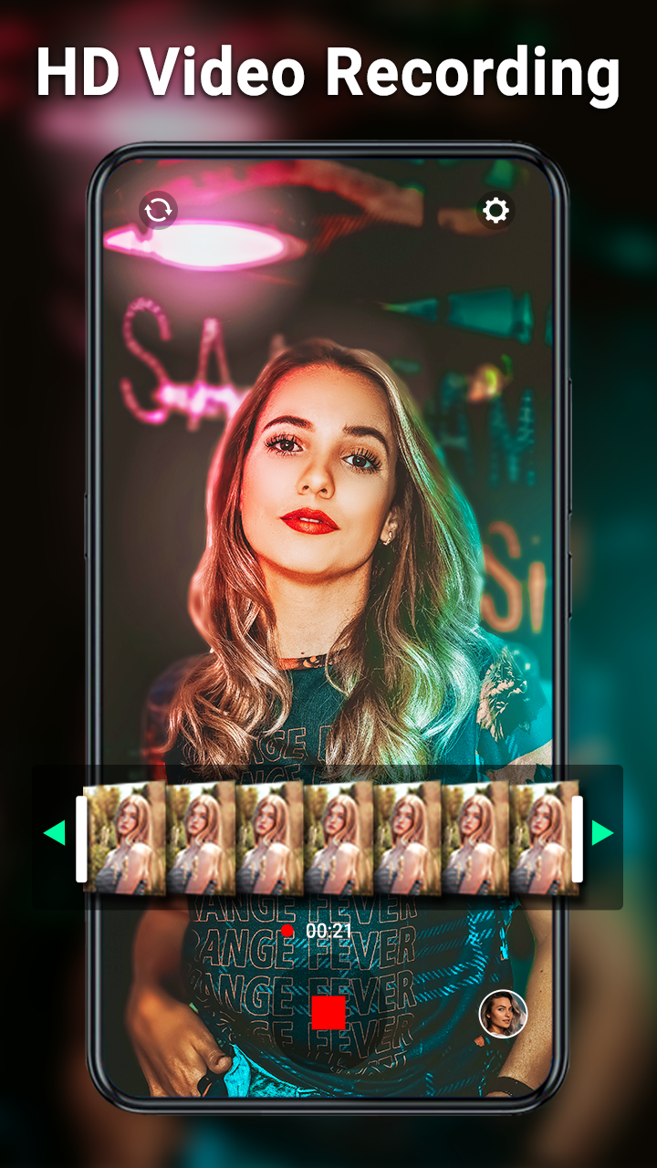 اسکرین شات 5 برنامه HD Camera -Video Filter Editor