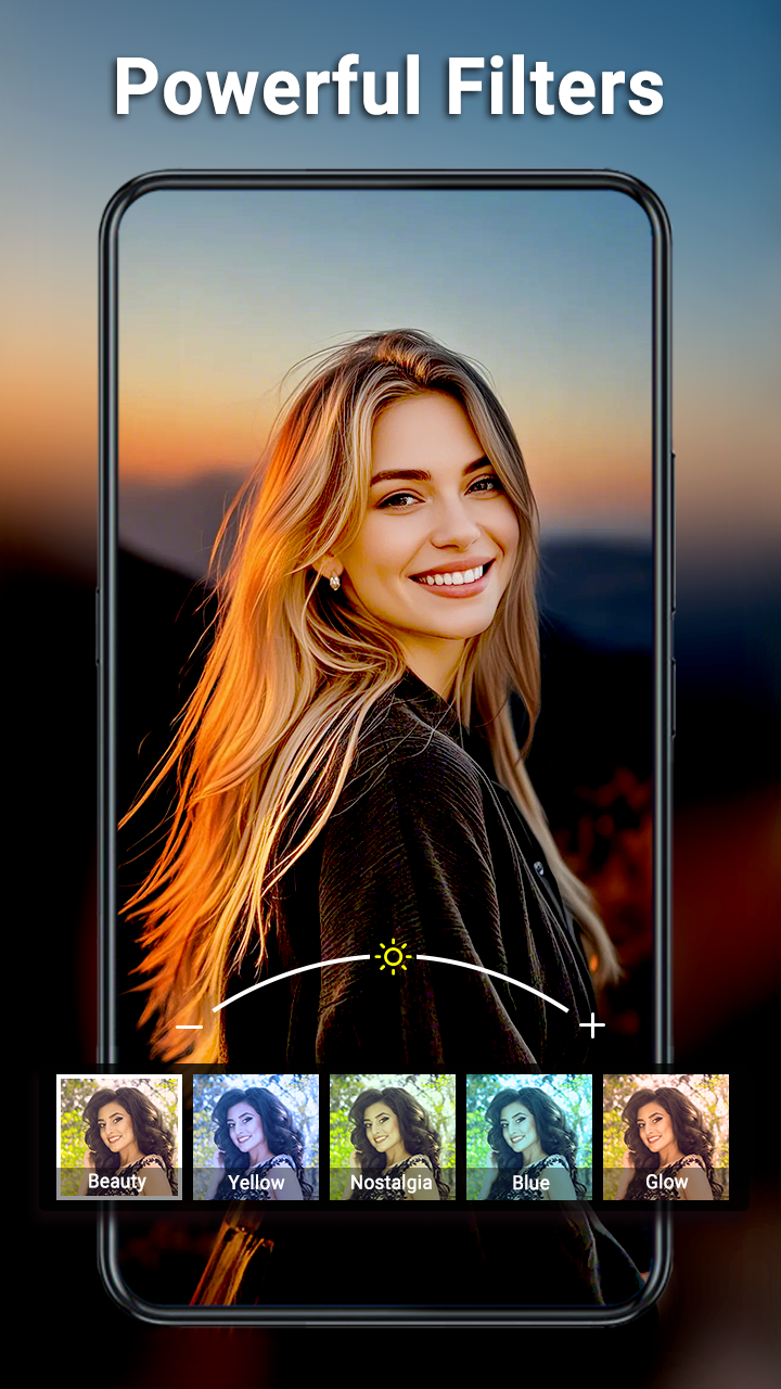 اسکرین شات 4 برنامه HD Camera -Video Filter Editor
