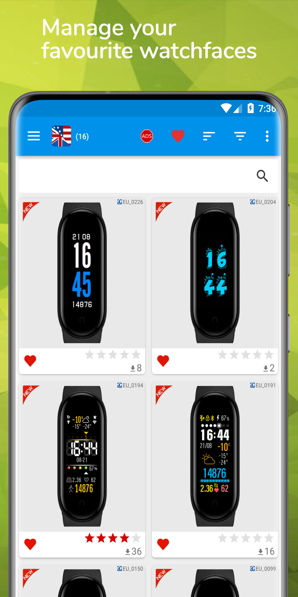 اسکرین شات 5 برنامه Mi Band 5 WatchFaces