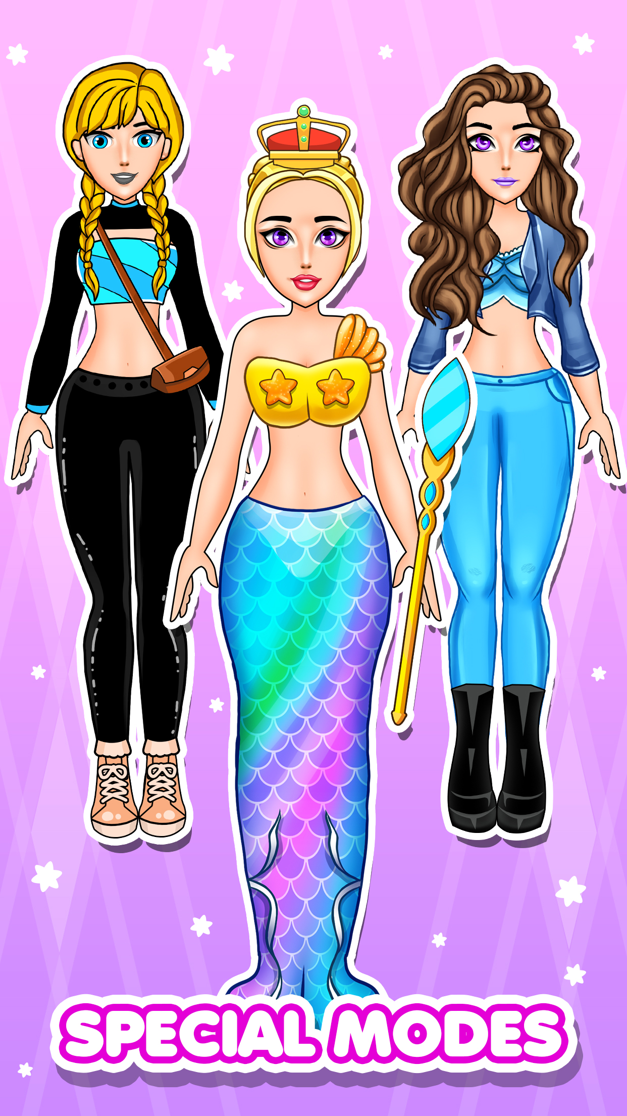 اسکرین شات 8 بازی Paper Doll Dress Up Challenge