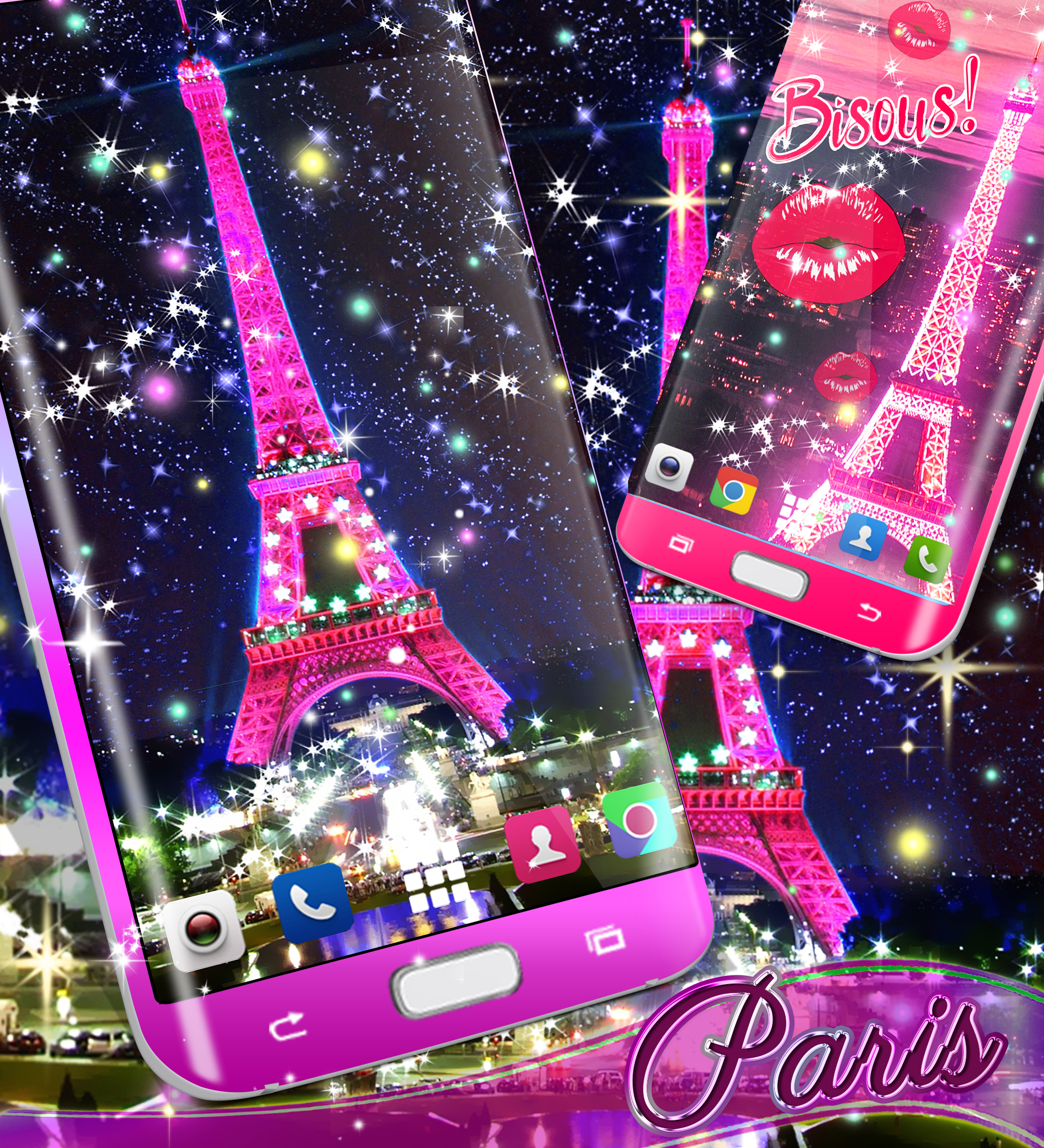اسکرین شات 6 برنامه Paris wallpapers