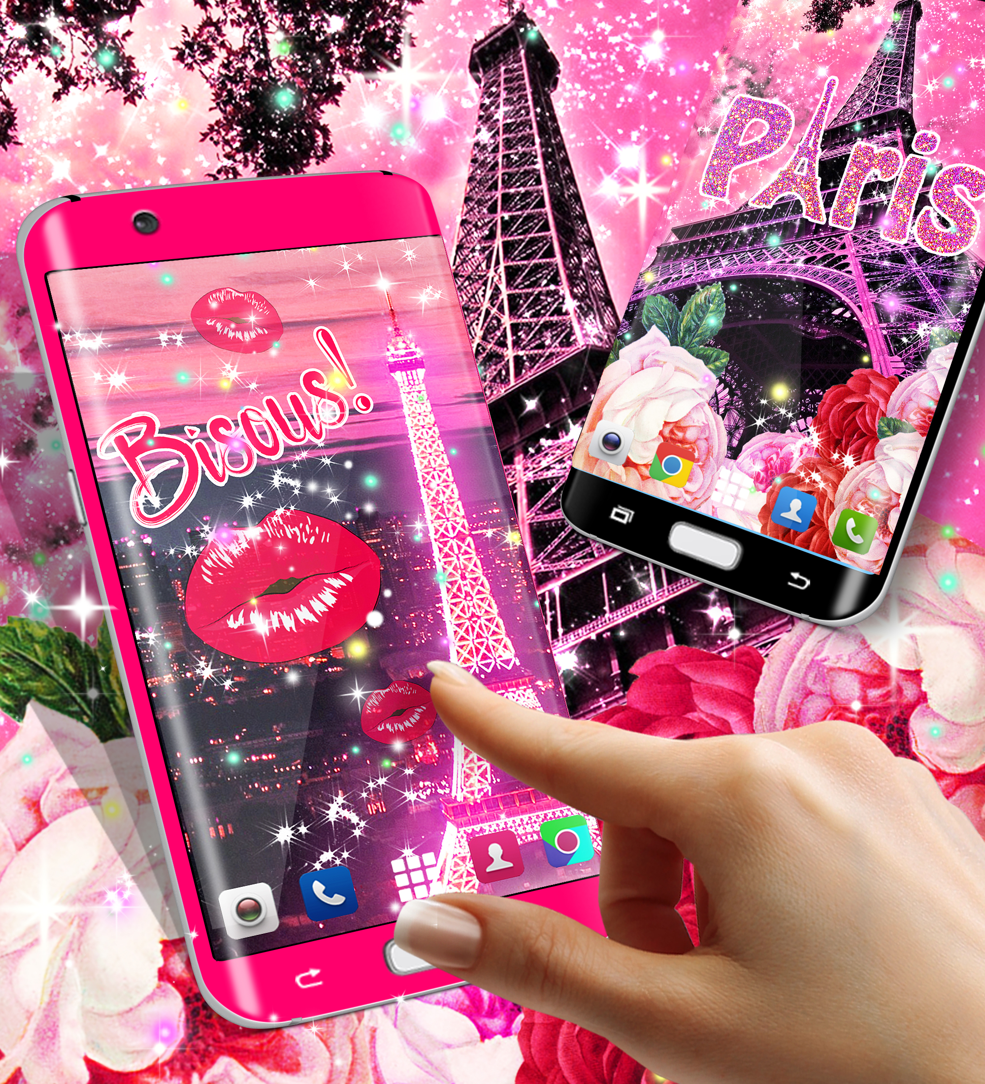 اسکرین شات 3 برنامه Paris wallpapers