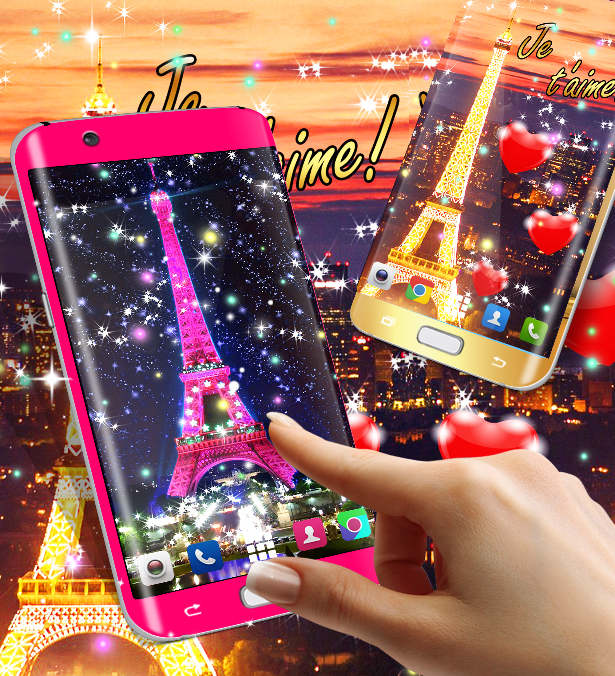 اسکرین شات 8 برنامه Paris wallpapers