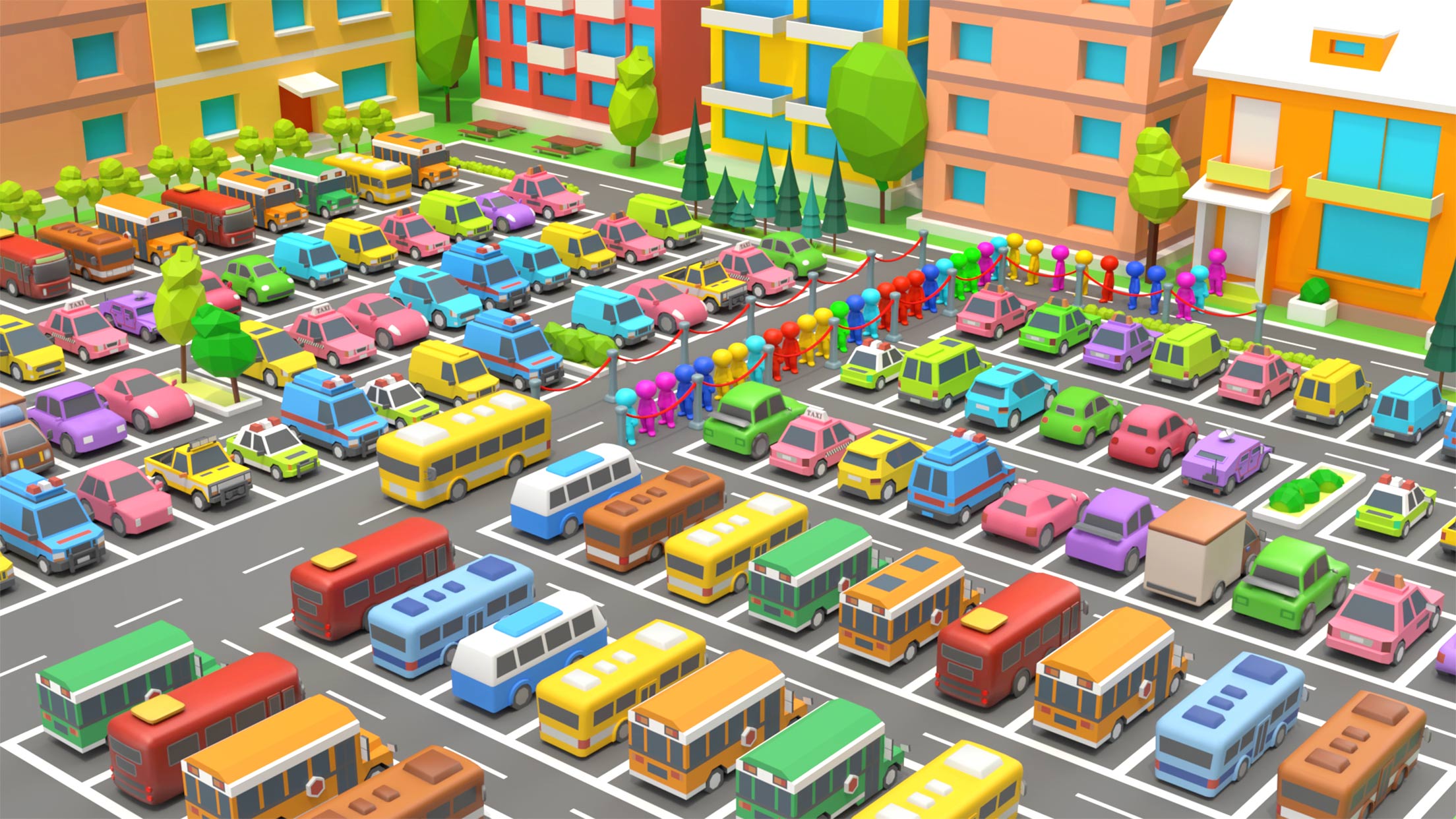 اسکرین شات 6 بازی Car Parking Games: Parking Jam
