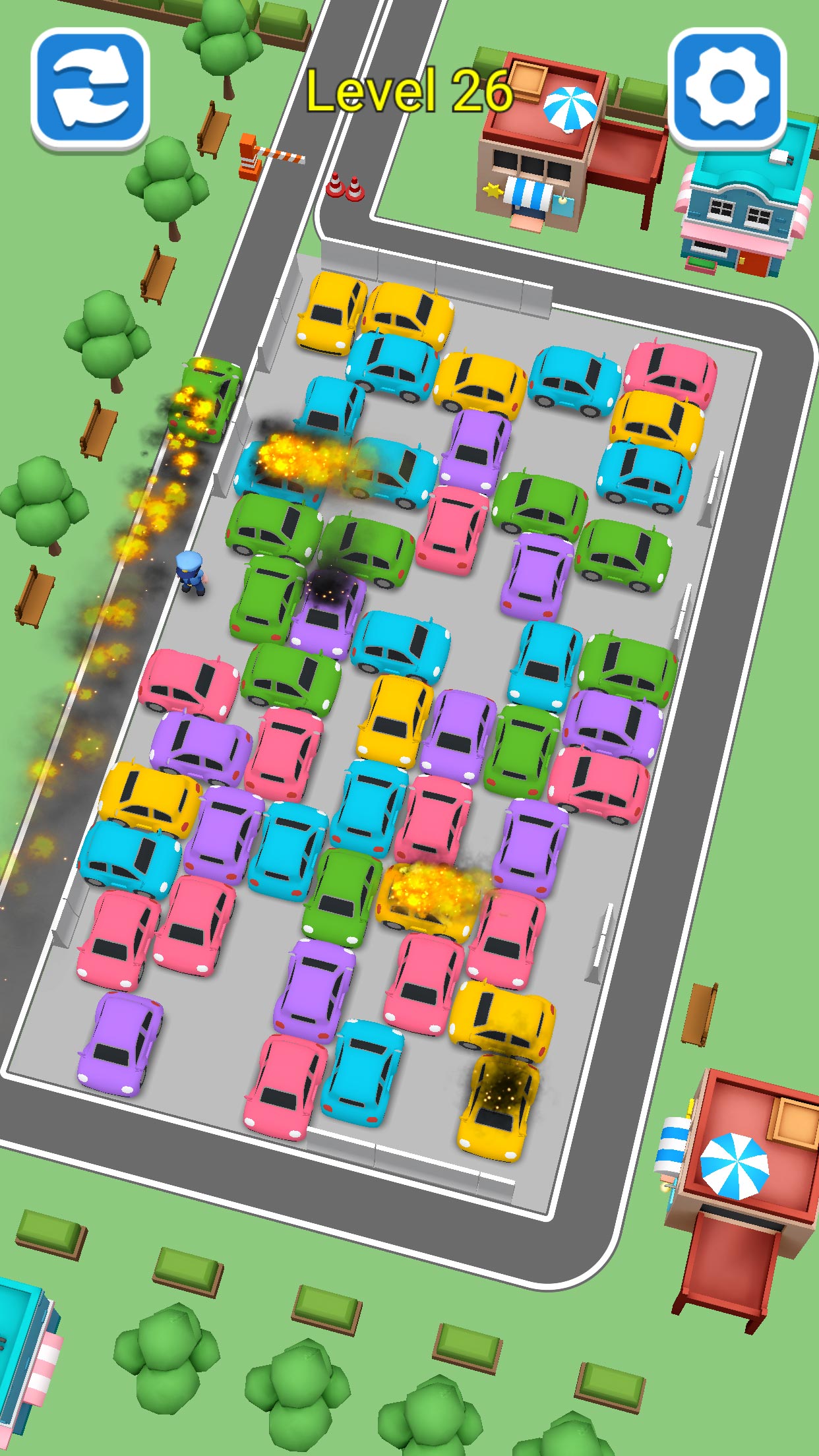 اسکرین شات 4 بازی Car Parking Games: Parking Jam