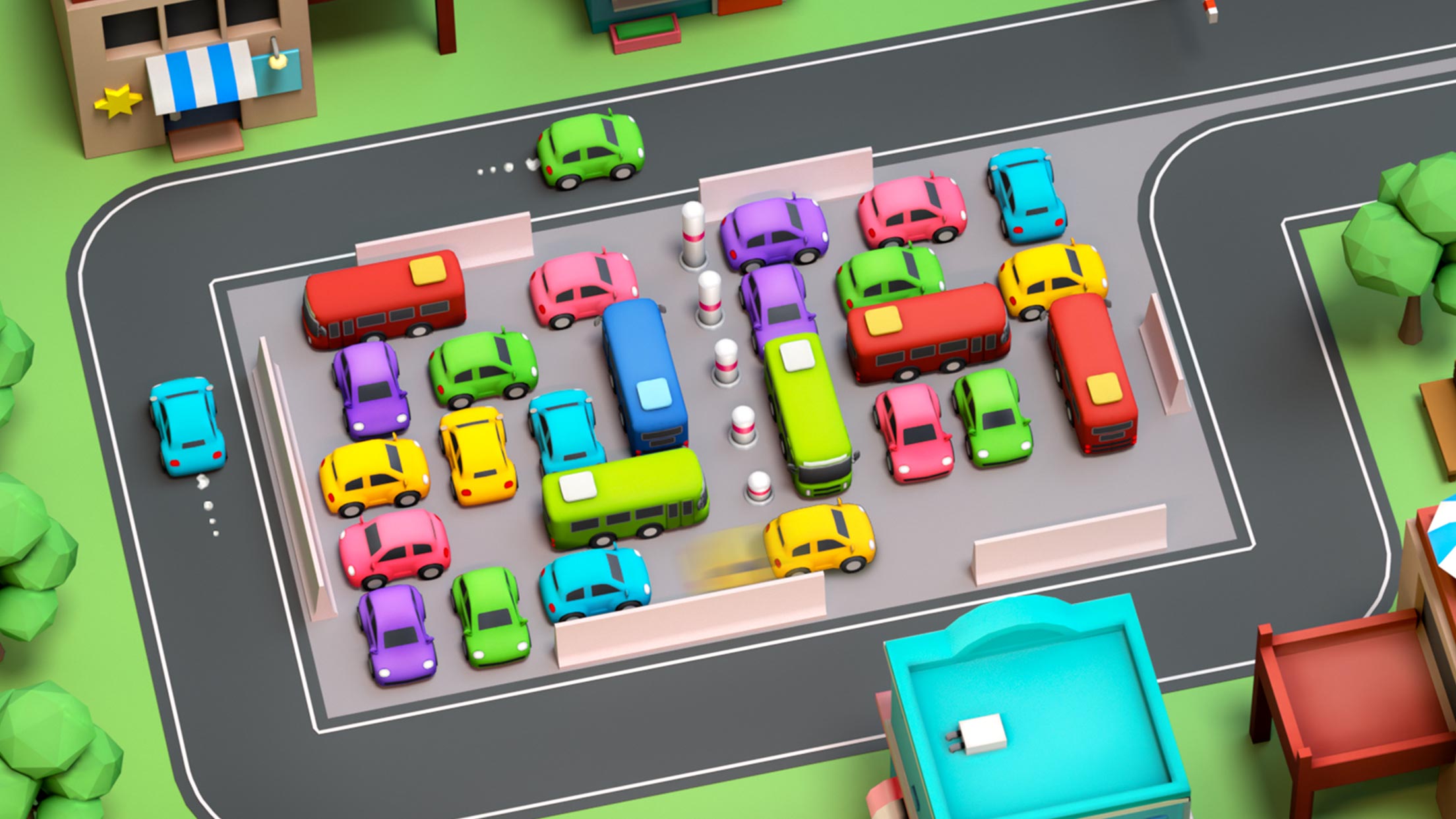 اسکرین شات 8 بازی Car Parking Games: Parking Jam