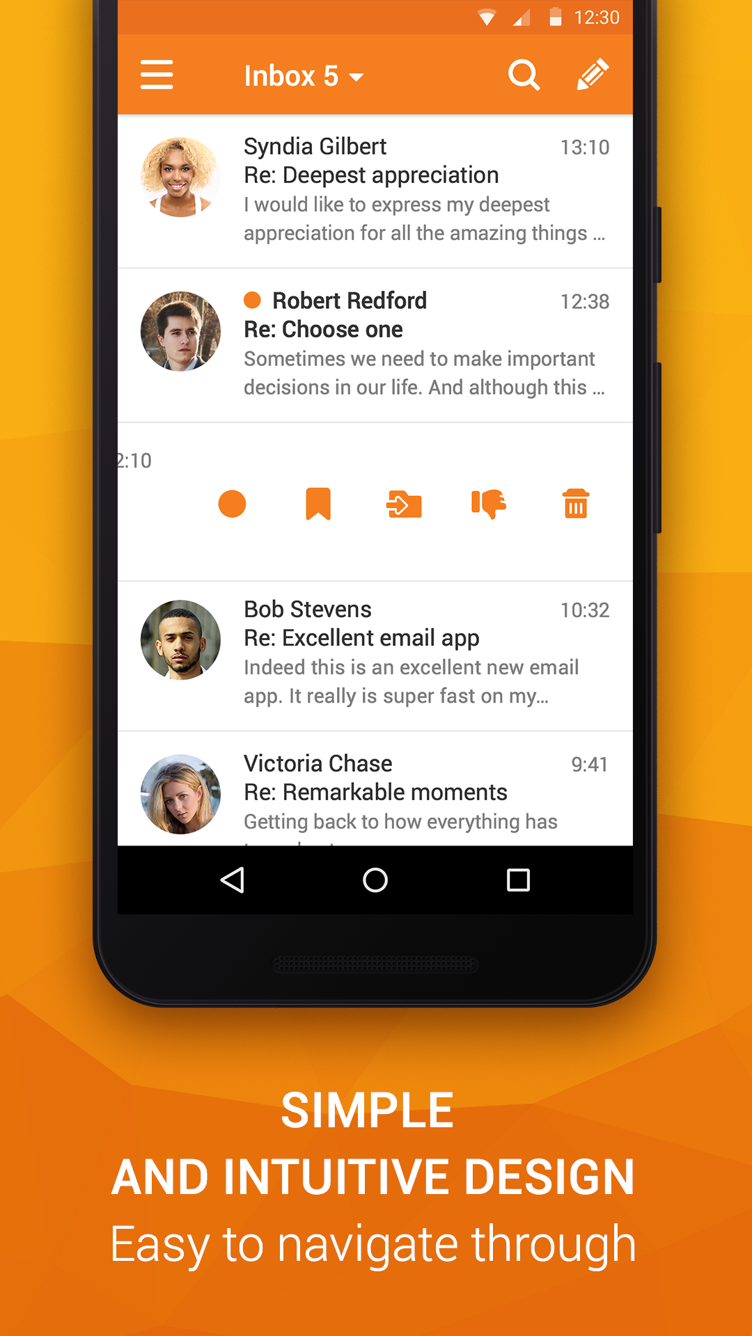 اسکرین شات 1 برنامه Universal Email App
