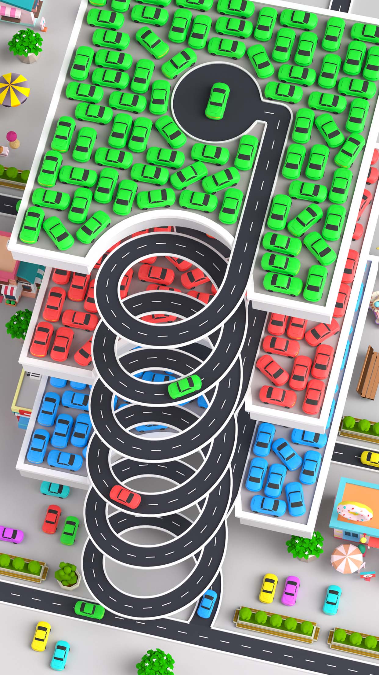 اسکرین شات 2 بازی Car Out: Car Parking Jam Games