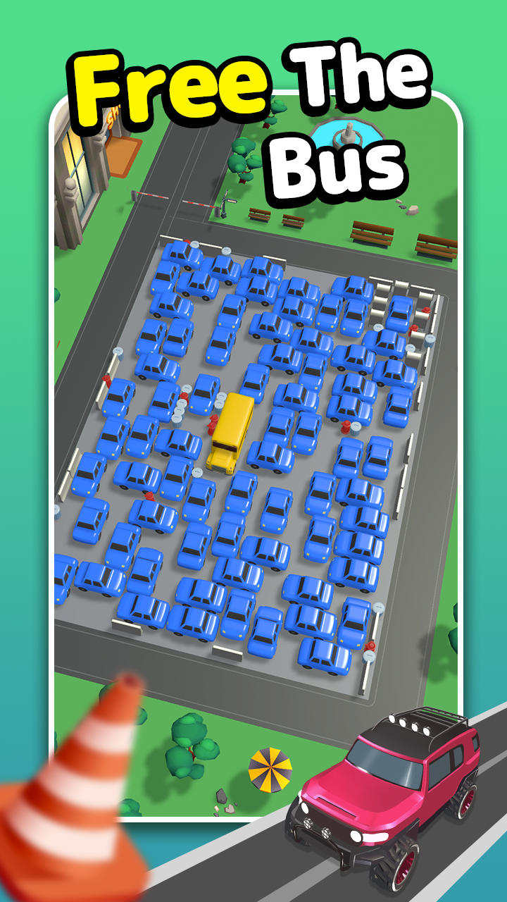 اسکرین شات 2 بازی Parking Jam 3D - Car Puzzle