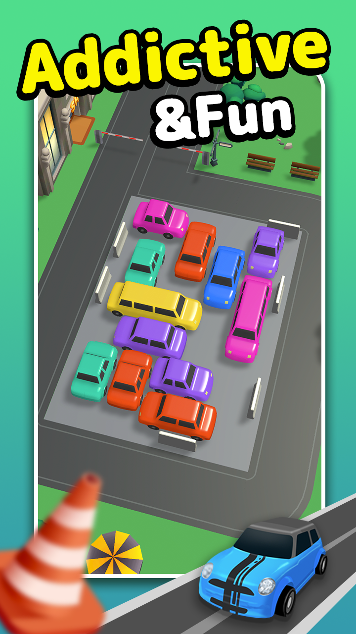 اسکرین شات 7 بازی Parking Jam 3D - Car Puzzle