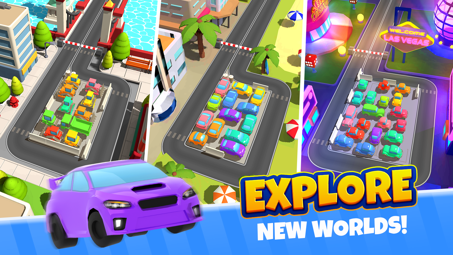 اسکرین شات 6 بازی Parking Fever 3D - Unblock Car