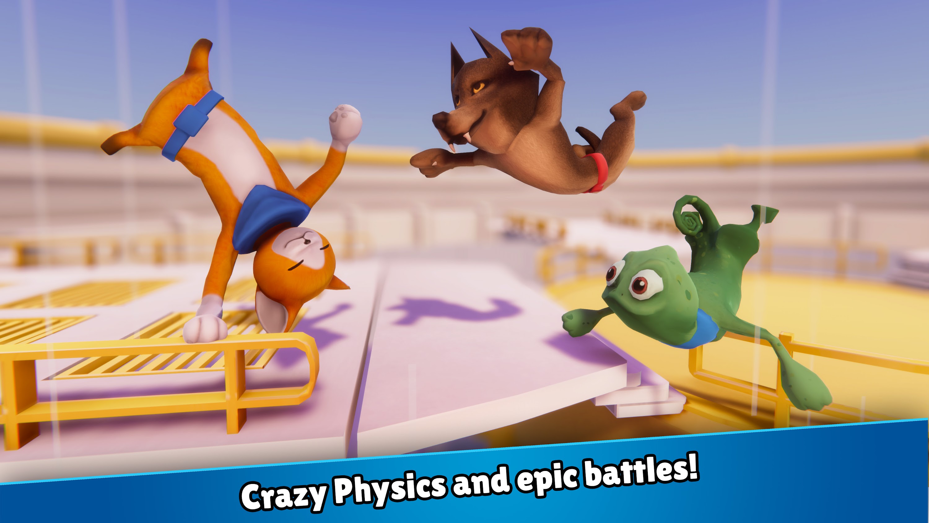 اسکرین شات 3 بازی Battle Gang－Beast Fight Games