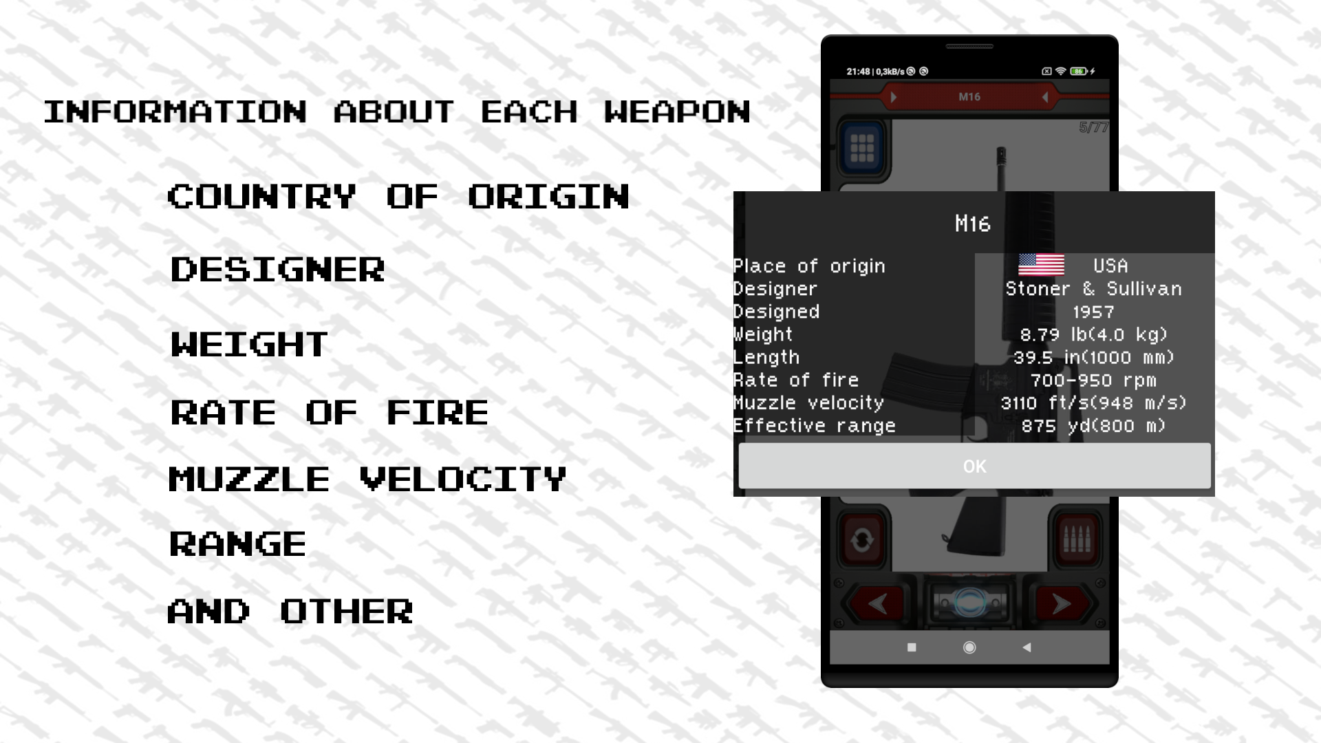 اسکرین شات 4 برنامه Guns - Shot Sounds