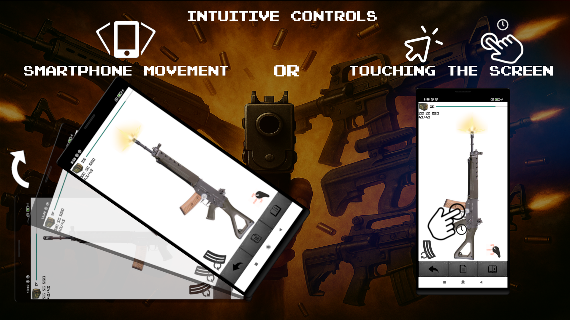 اسکرین شات 2 برنامه Guns - Rifles Simulator