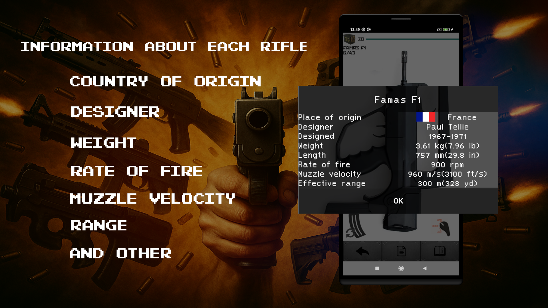 اسکرین شات 4 برنامه Guns - Rifles Simulator