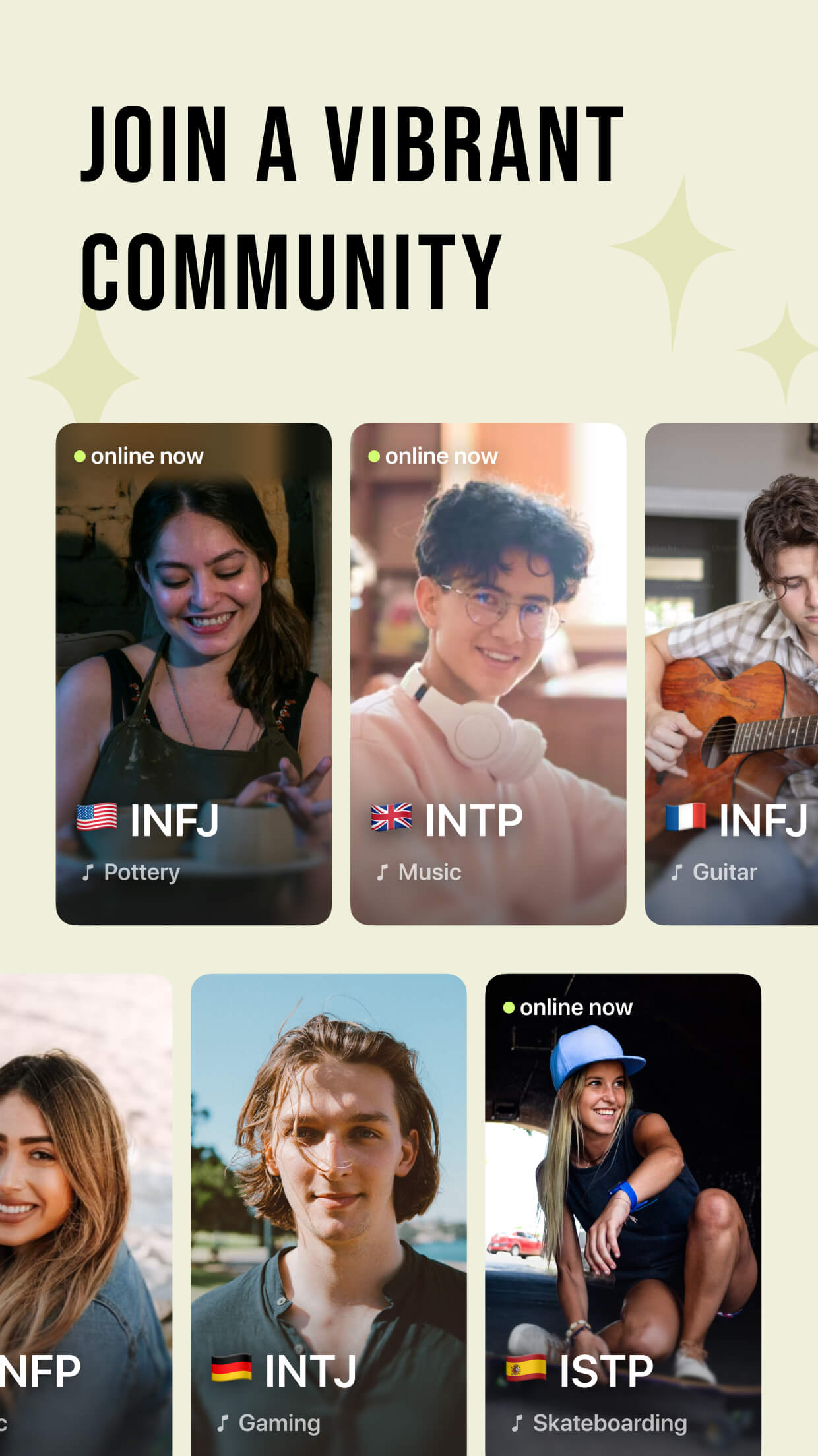 اسکرین شات 3 برنامه Pdb App: Personality & Friends