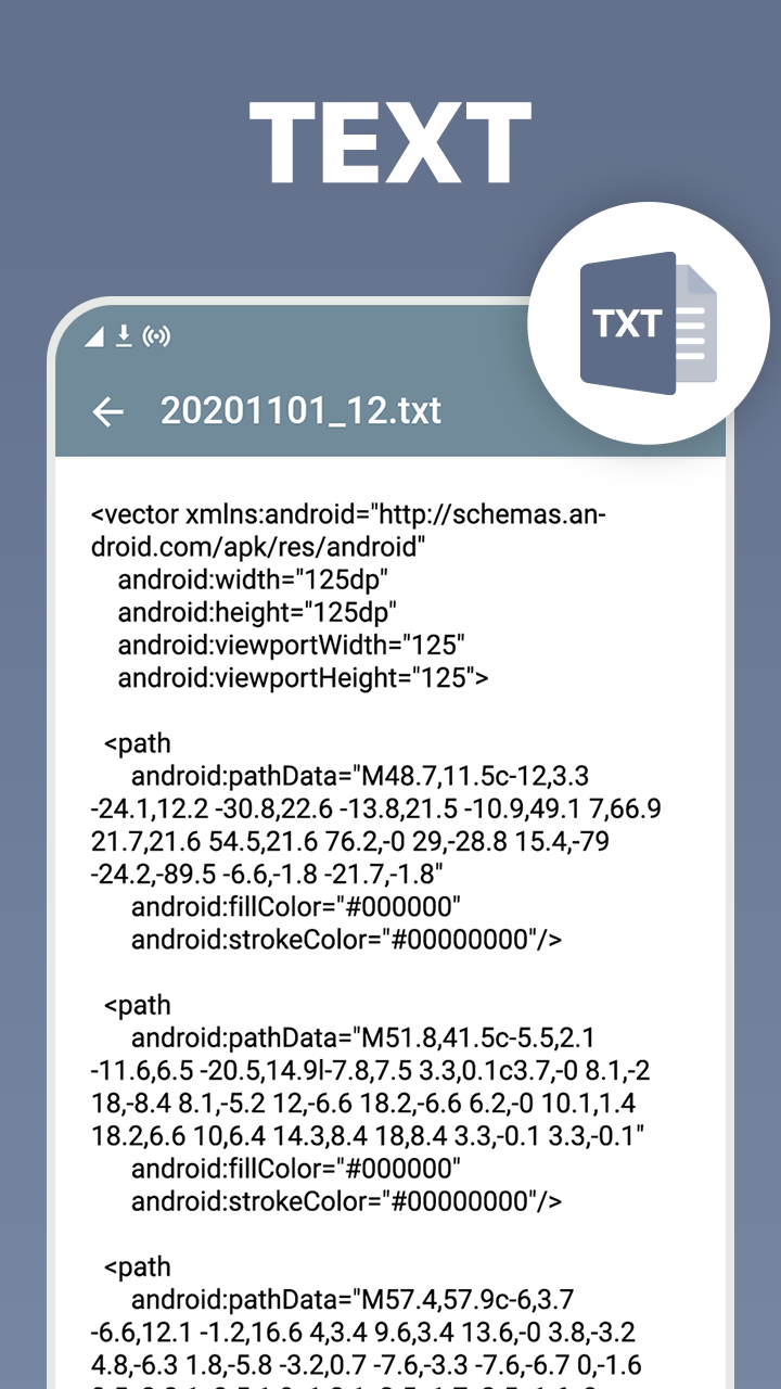 اسکرین شات 6 برنامه Document Reader: Read All File