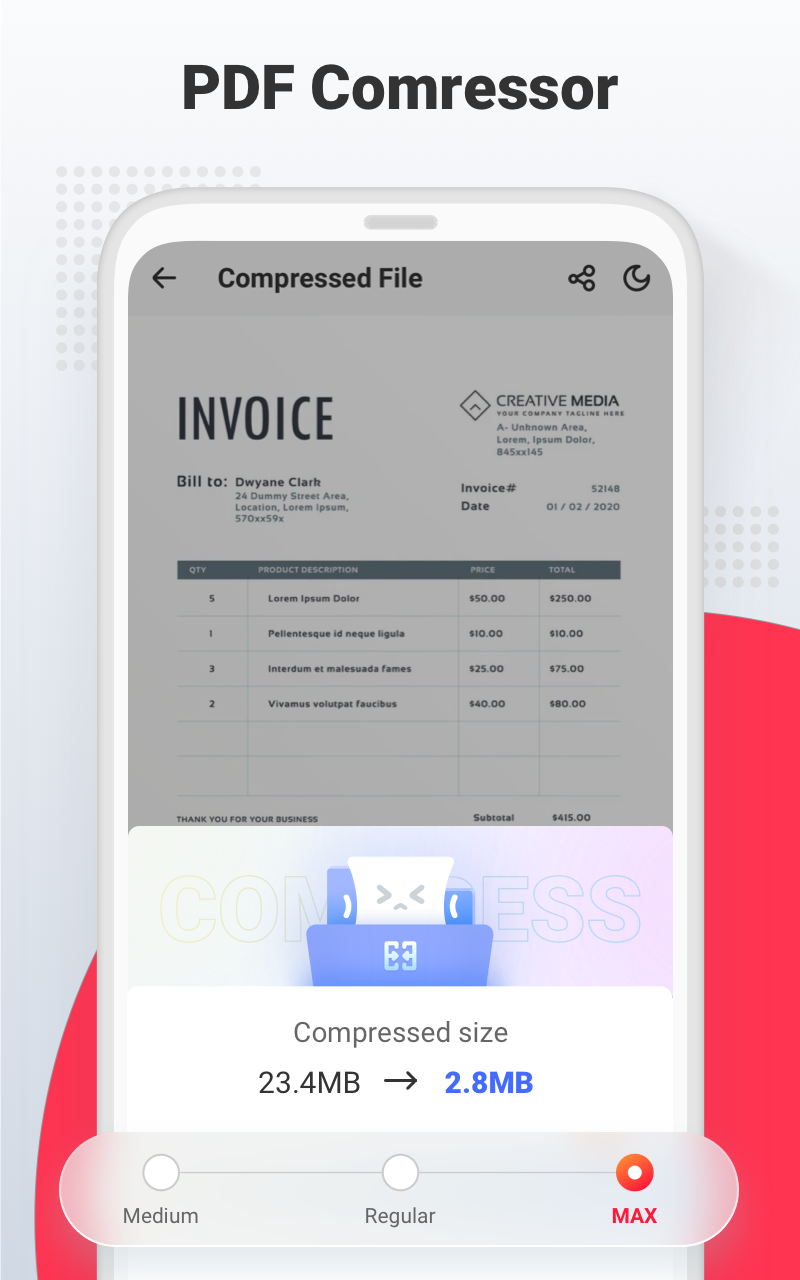 اسکرین شات 4 برنامه PDF Editor & Convert & Reader