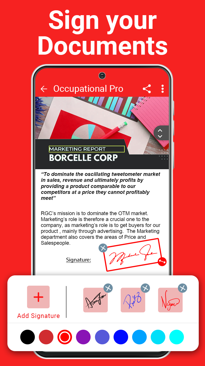 اسکرین شات 3 برنامه PDF Reader - Document Reader