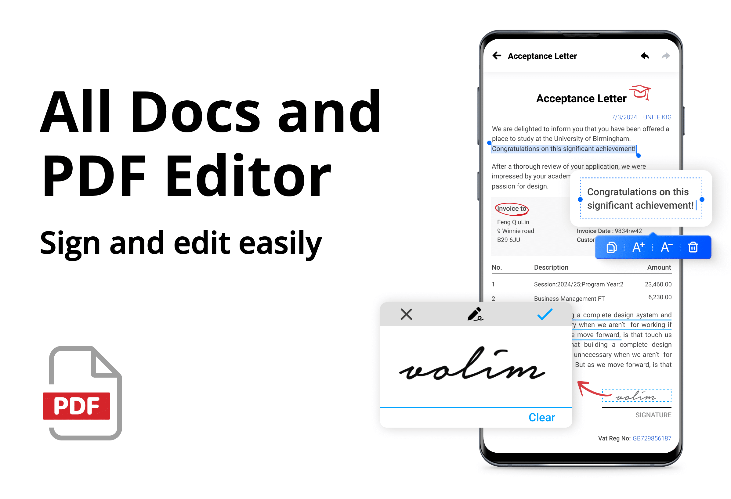 اسکرین شات 3 برنامه PDF Reader - PDF Viewer