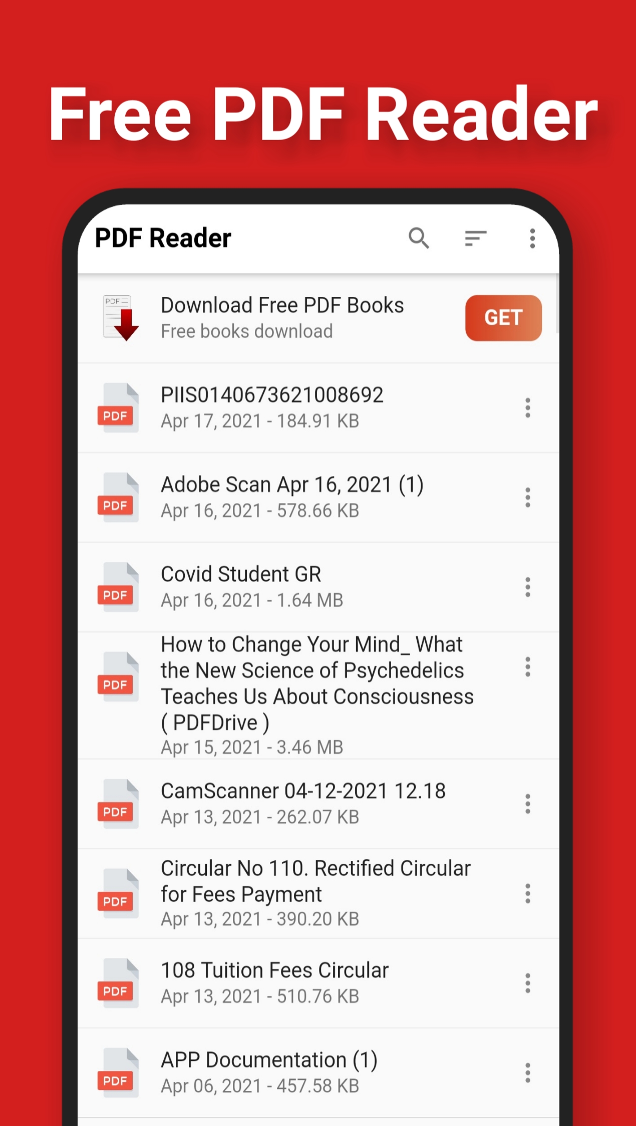 اسکرین شات 2 برنامه PDF Reader - PDF Viewer & PDF