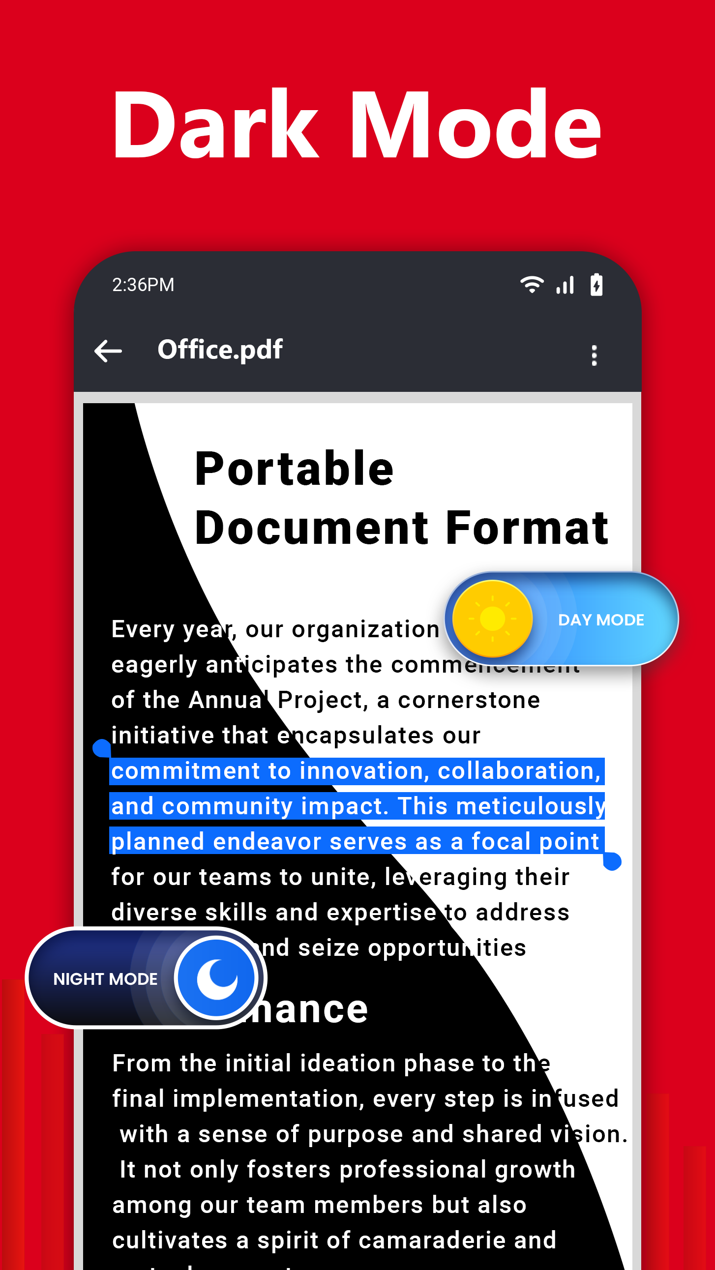 اسکرین شات 7 برنامه PDF Reader - PDF Viewer App