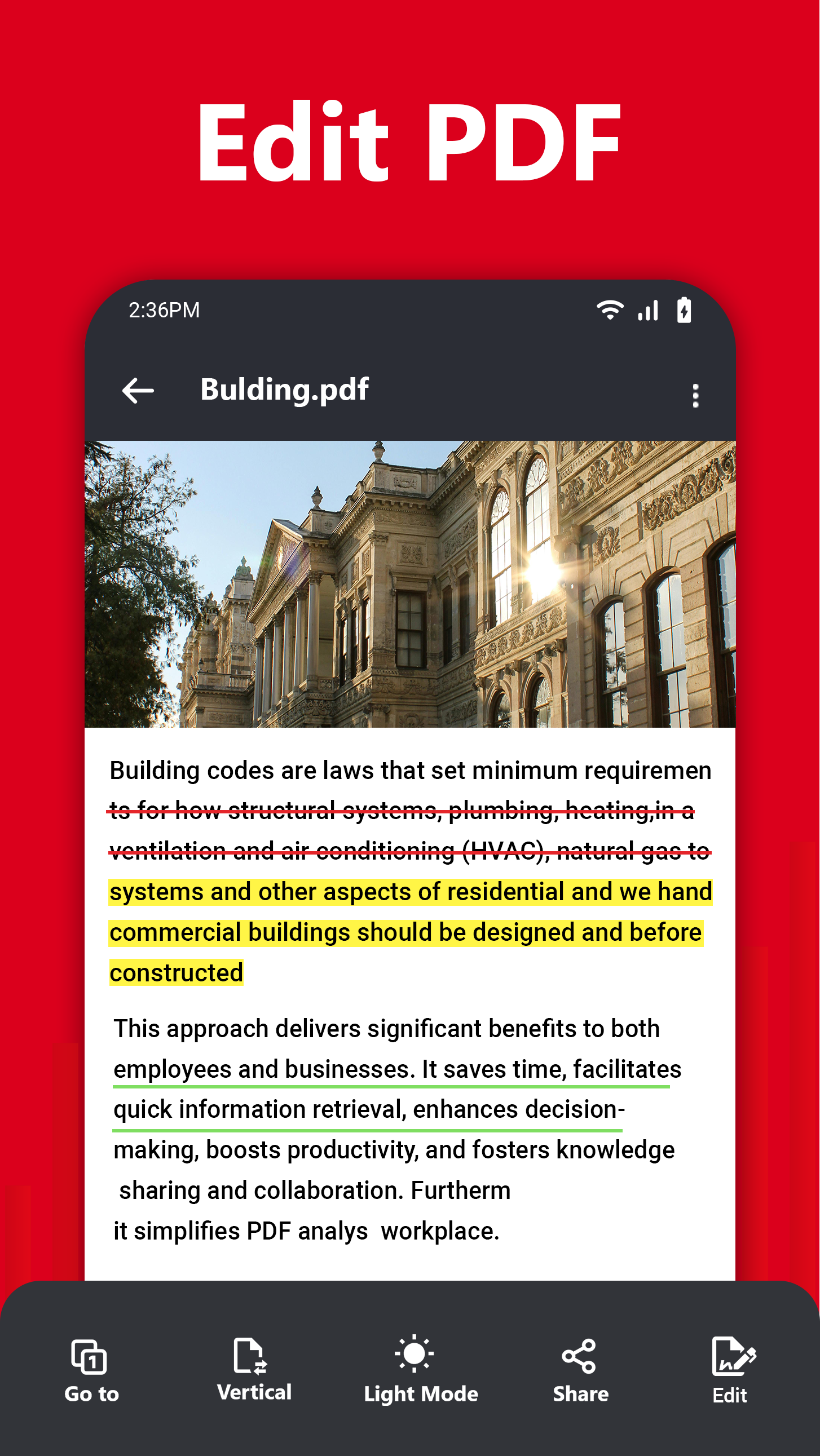 اسکرین شات 4 برنامه PDF Reader - PDF Viewer App
