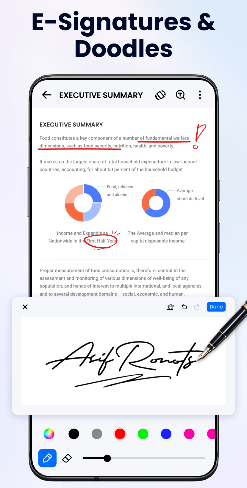اسکرین شات 5 برنامه PDF Reader - PDF Editor