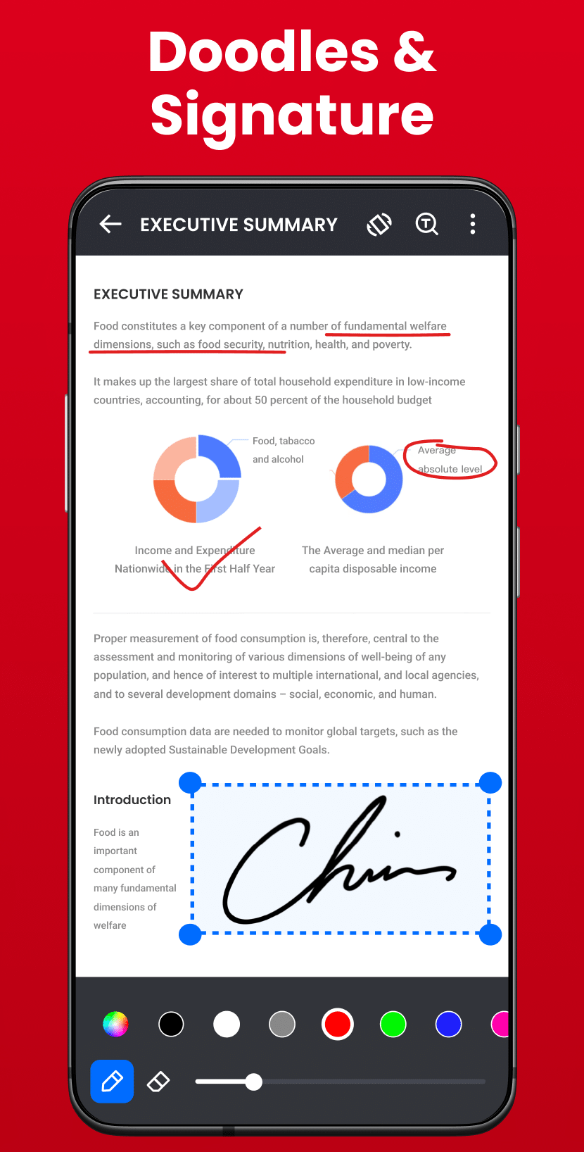 اسکرین شات 4 برنامه PDF Reader - PDF Editor