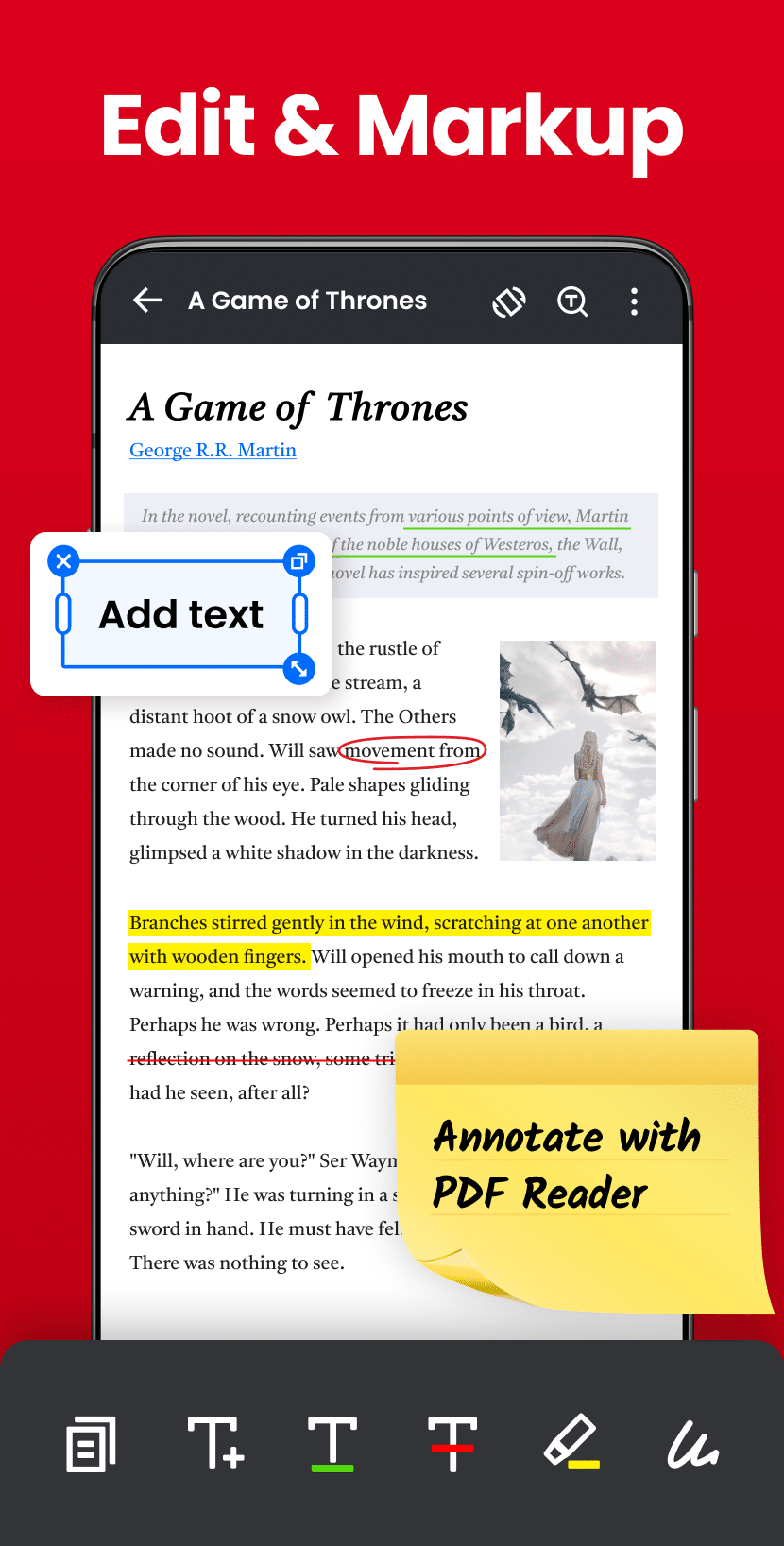اسکرین شات 4 برنامه PDF Reader - PDF Editor