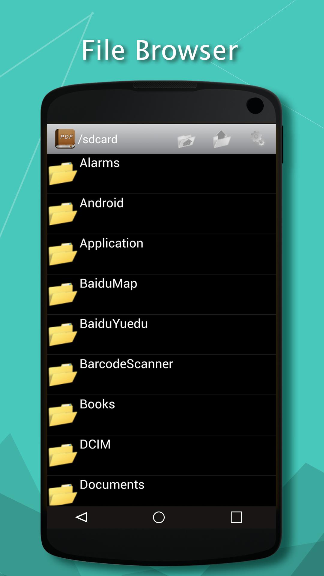 اسکرین شات 7 برنامه PDF Reader