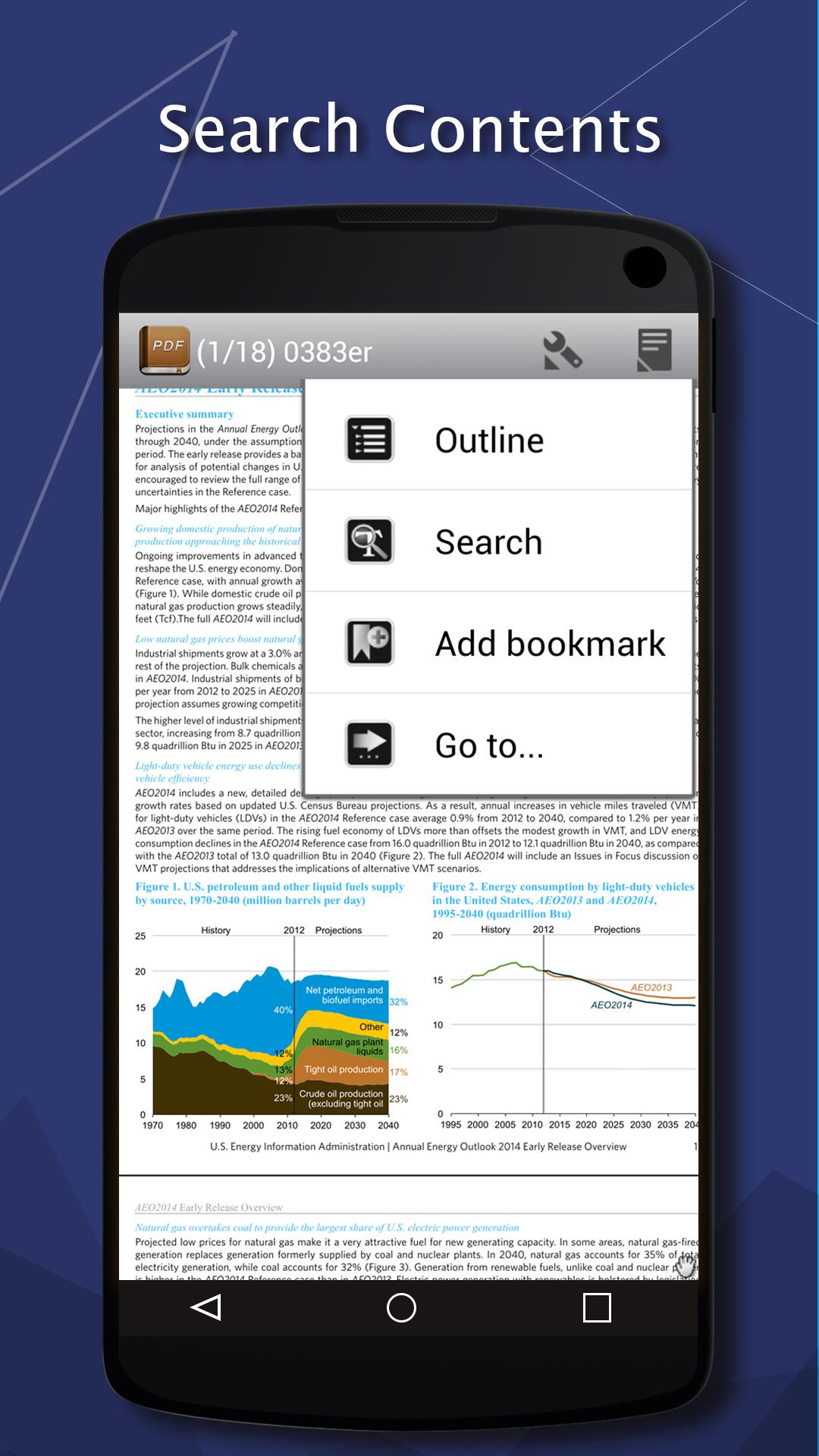 اسکرین شات 4 برنامه PDF Reader