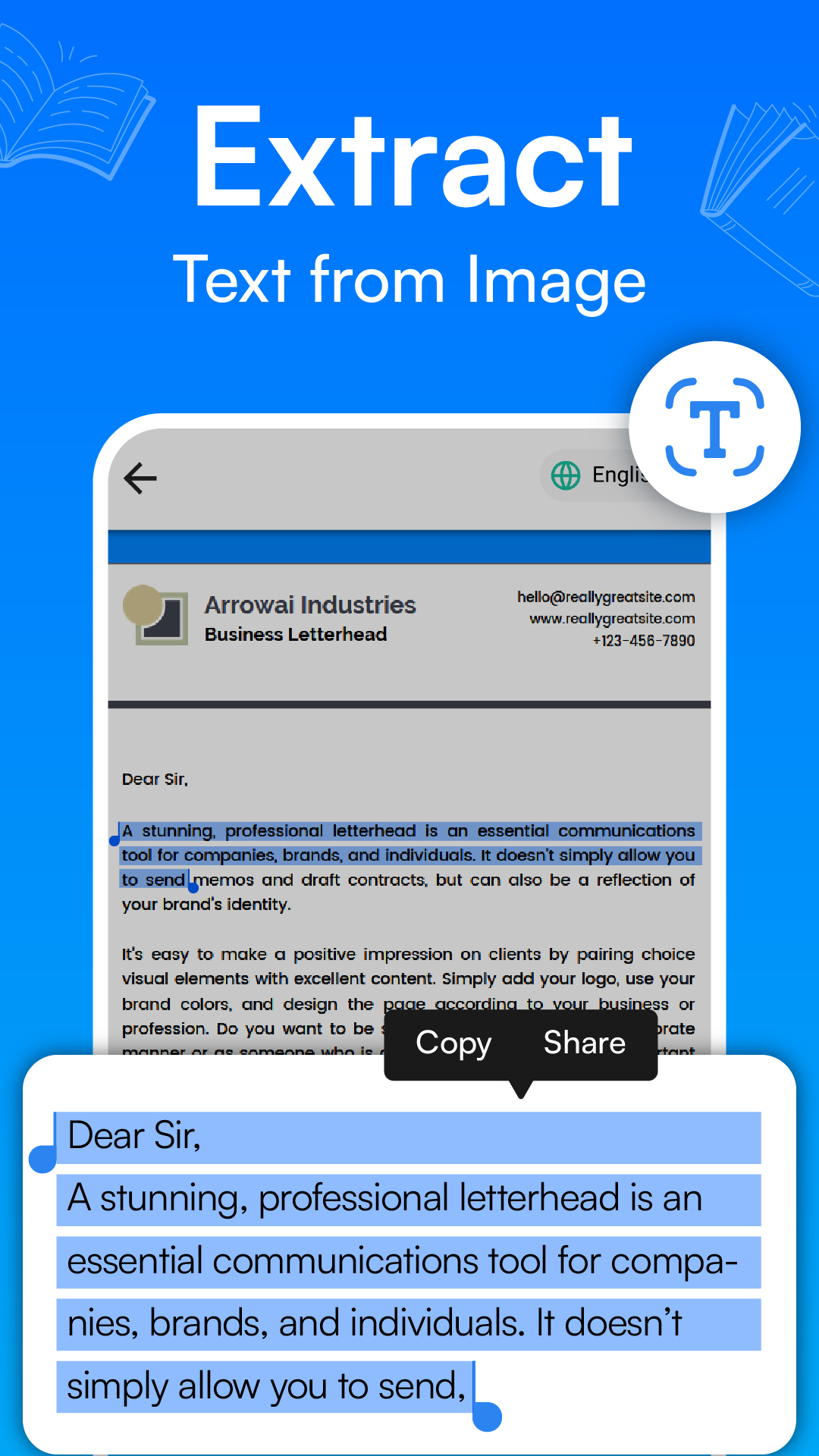 اسکرین شات 5 برنامه PDF Scanner - Camera Scan App