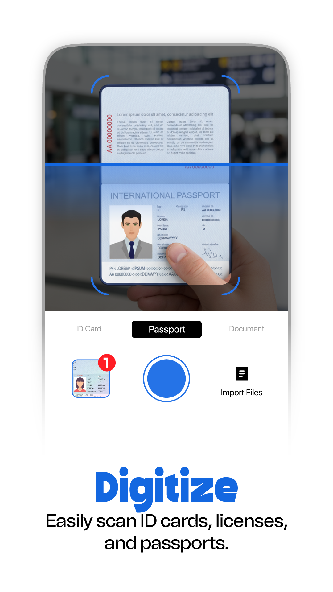 اسکرین شات 4 برنامه PDF Scanner App - Scan Docs