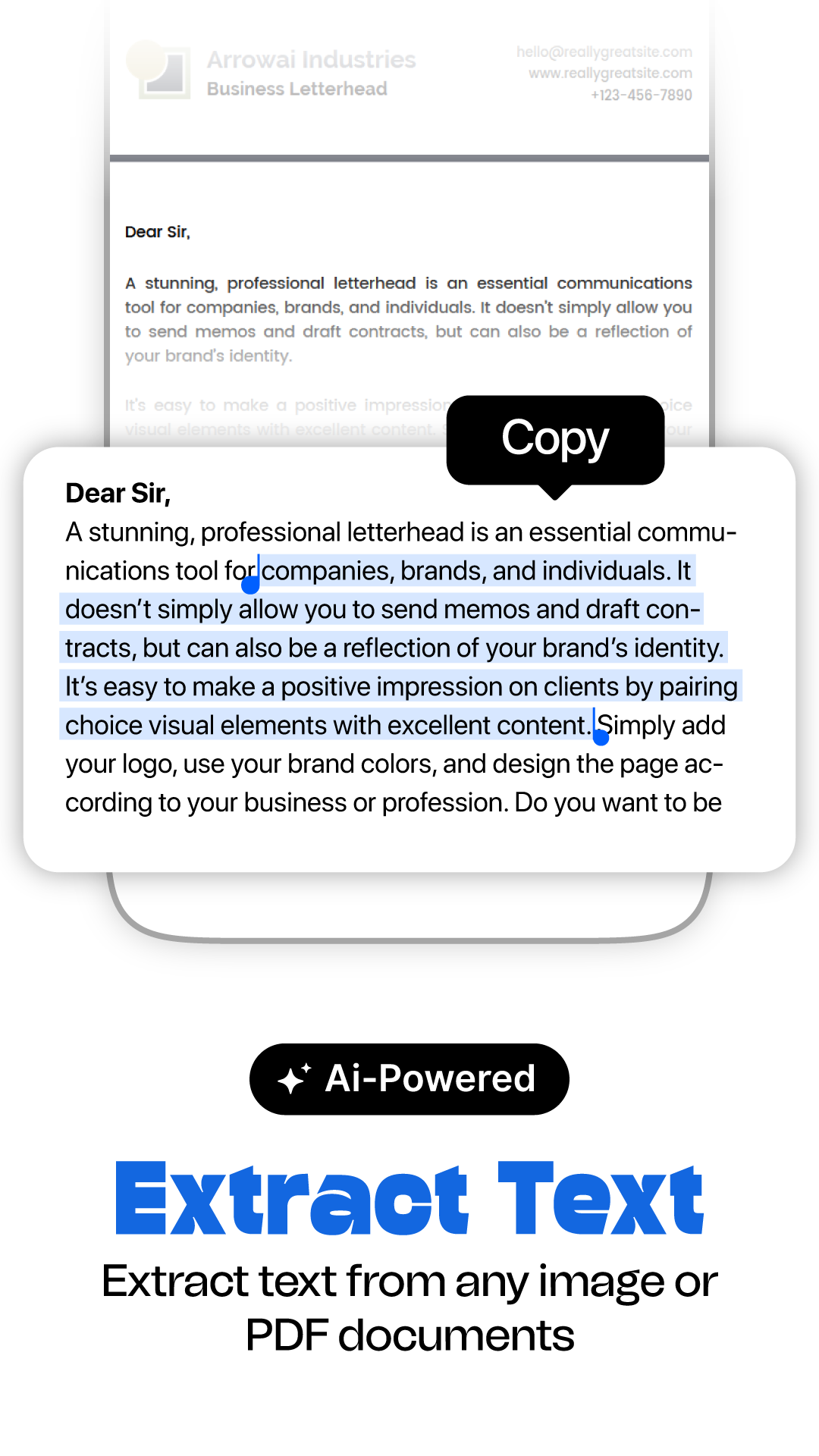 اسکرین شات 3 برنامه PDF Scanner App - Scan Docs