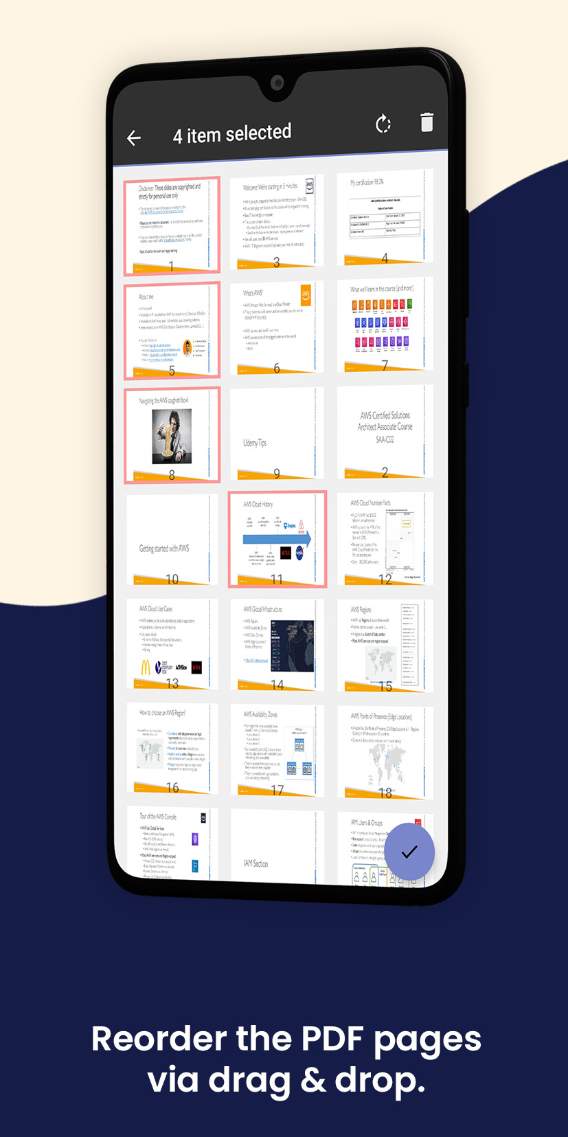 اسکرین شات 5 برنامه PDF Utils: Merge, Split & Edit