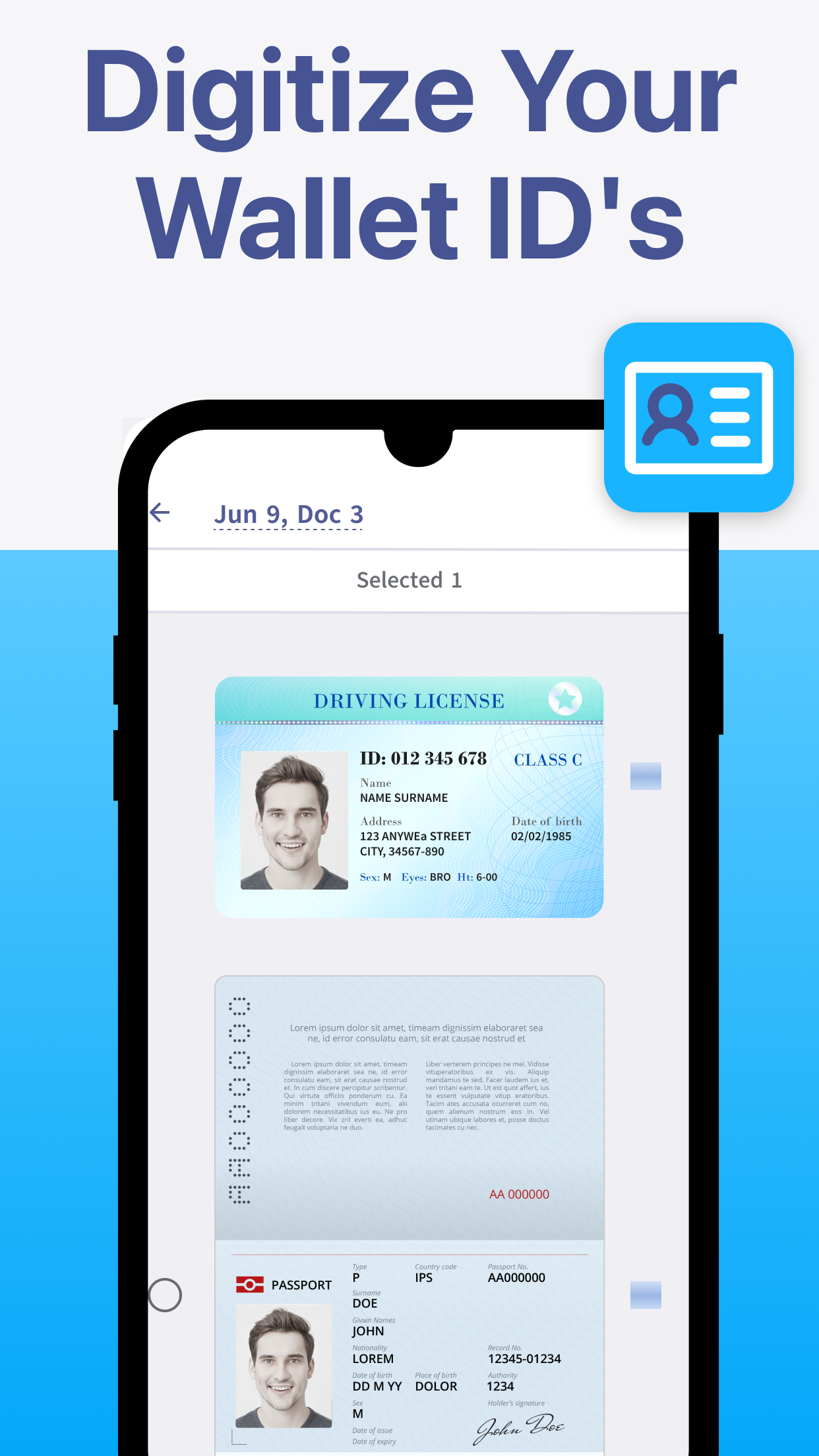 اسکرین شات 3 برنامه PDF Scanner app - TapScanner
