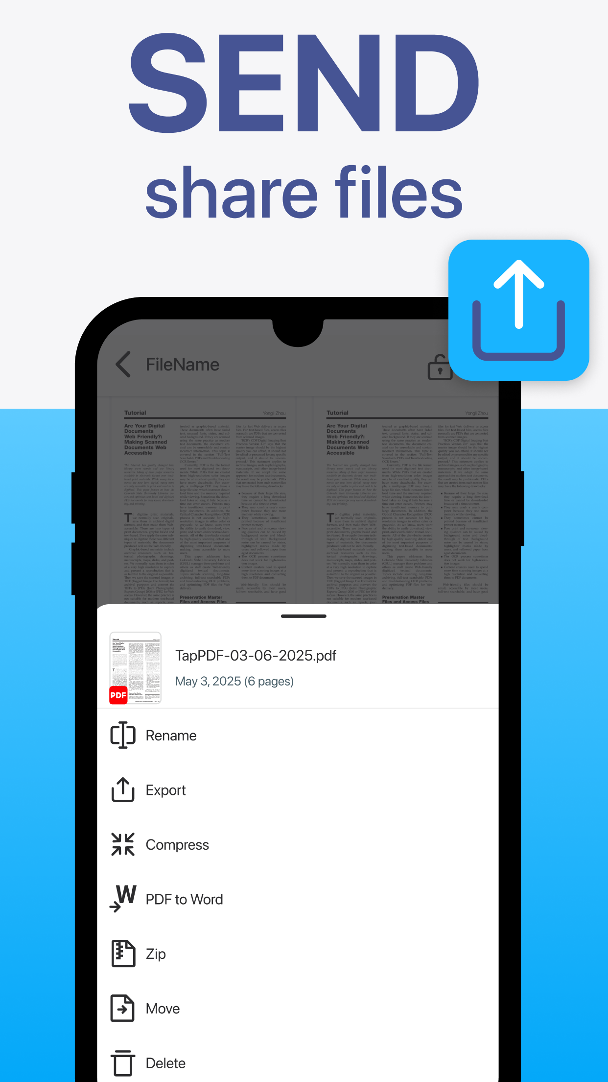 اسکرین شات 4 برنامه PDF Scanner app - TapScanner