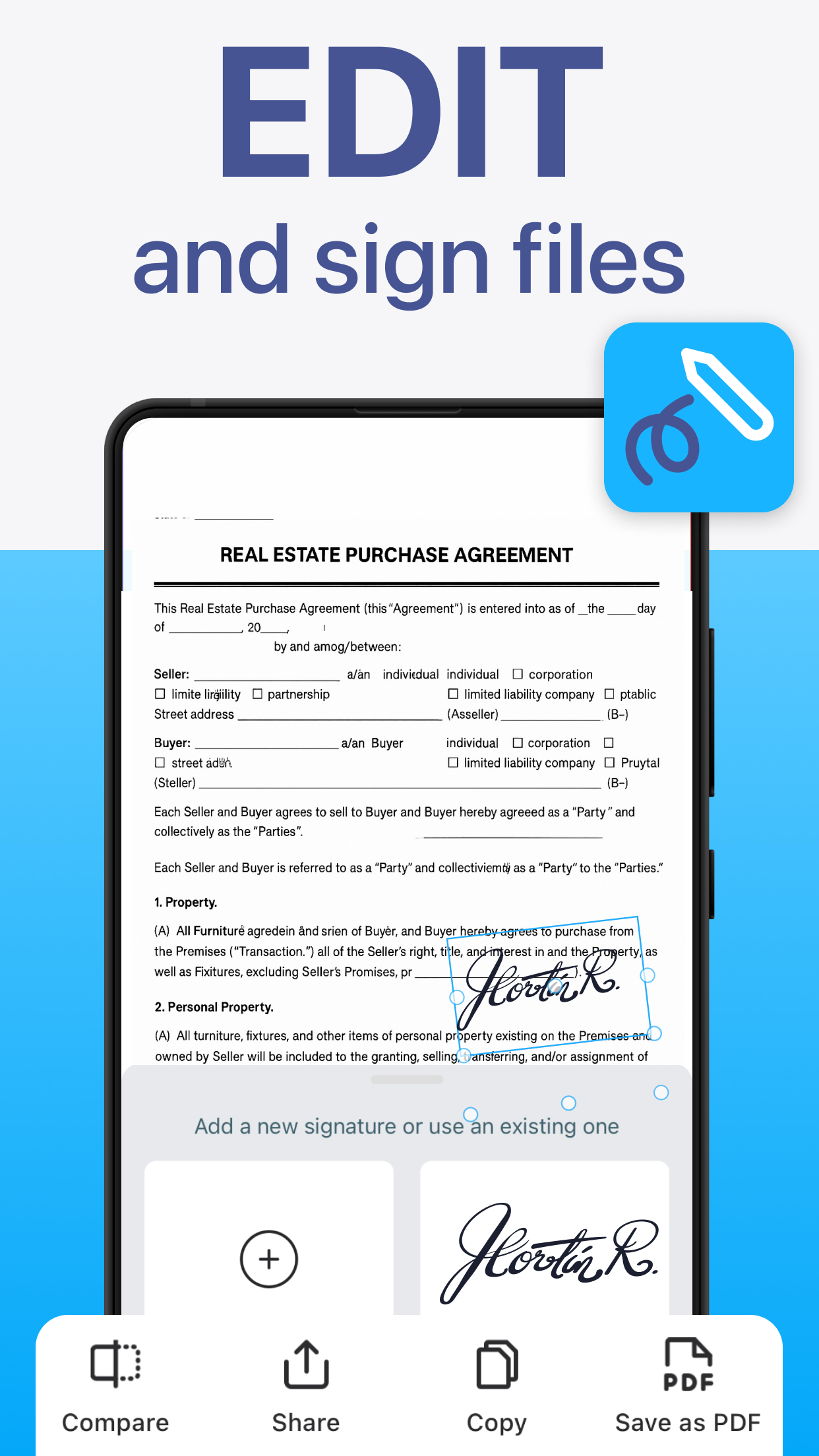 اسکرین شات 2 برنامه PDF Scanner app - TapScanner