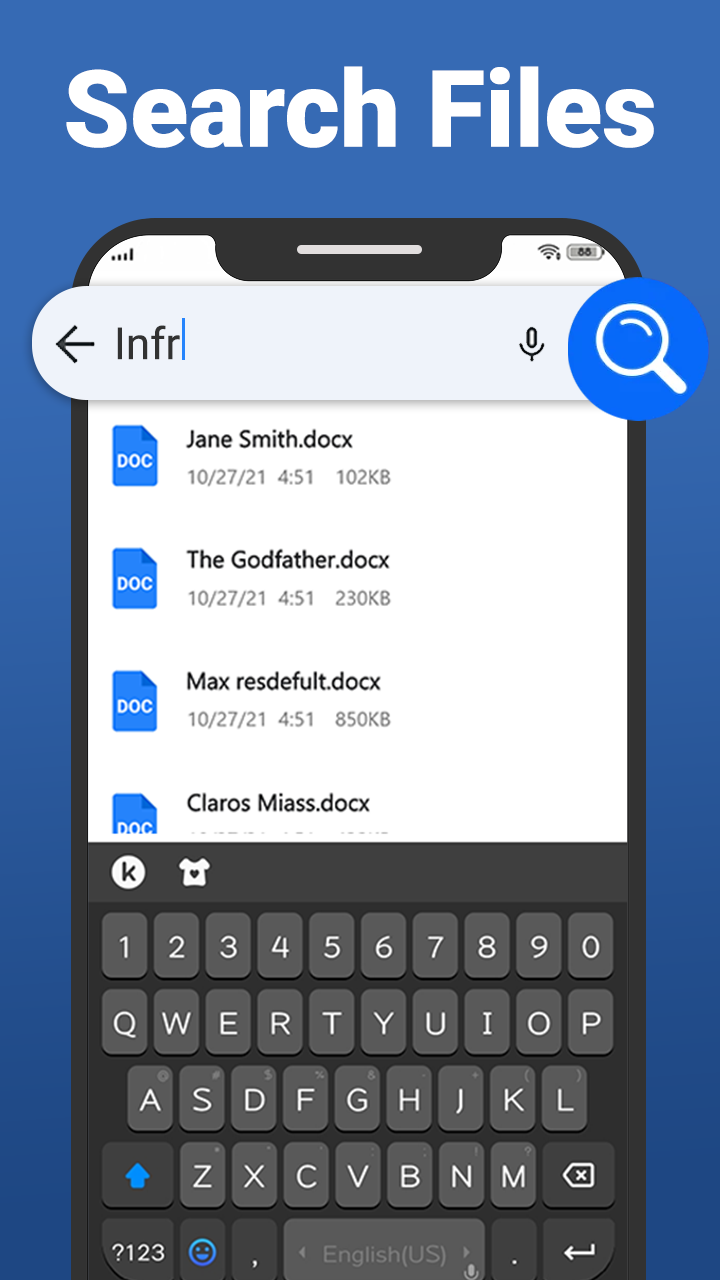اسکرین شات 4 برنامه Docs Reader - Word office