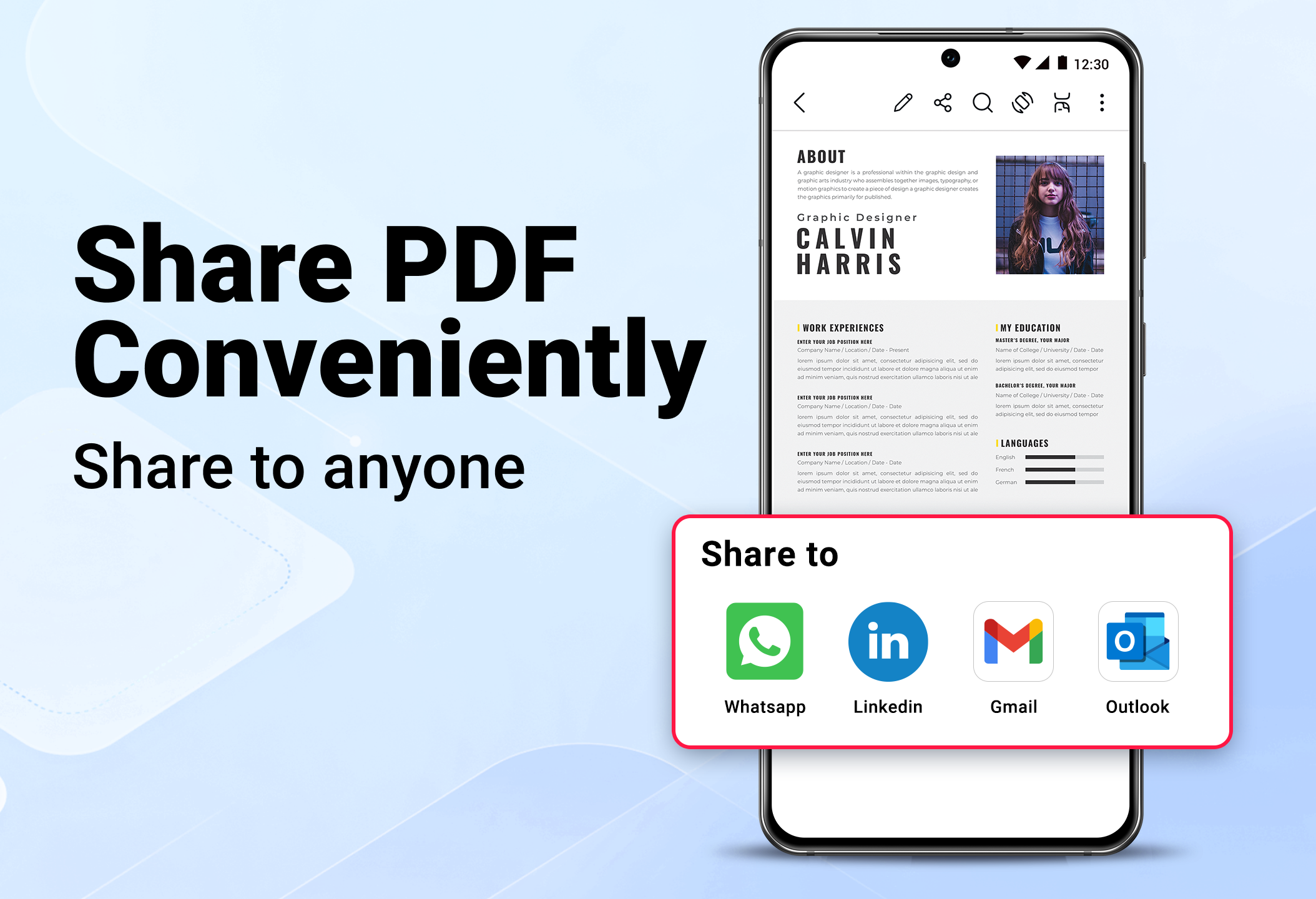 اسکرین شات 7 برنامه PDF Reader, All PDF Viewer