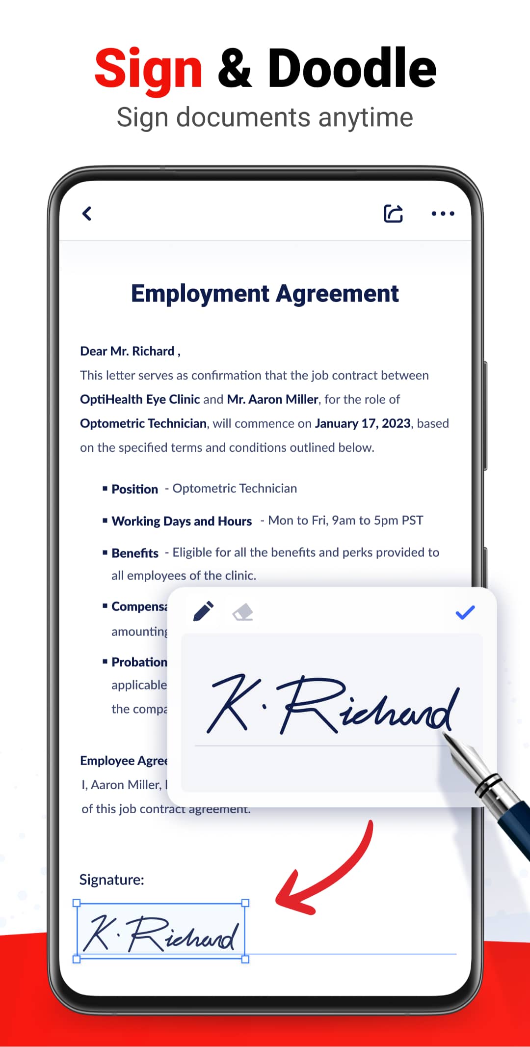 اسکرین شات 5 برنامه PDF Reader - PDF Editor